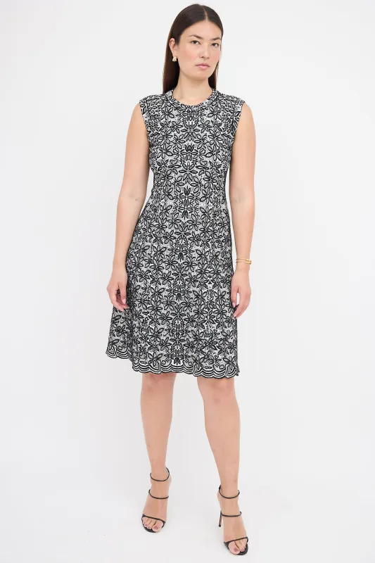 Floral Jacquard Dress made by Alaia