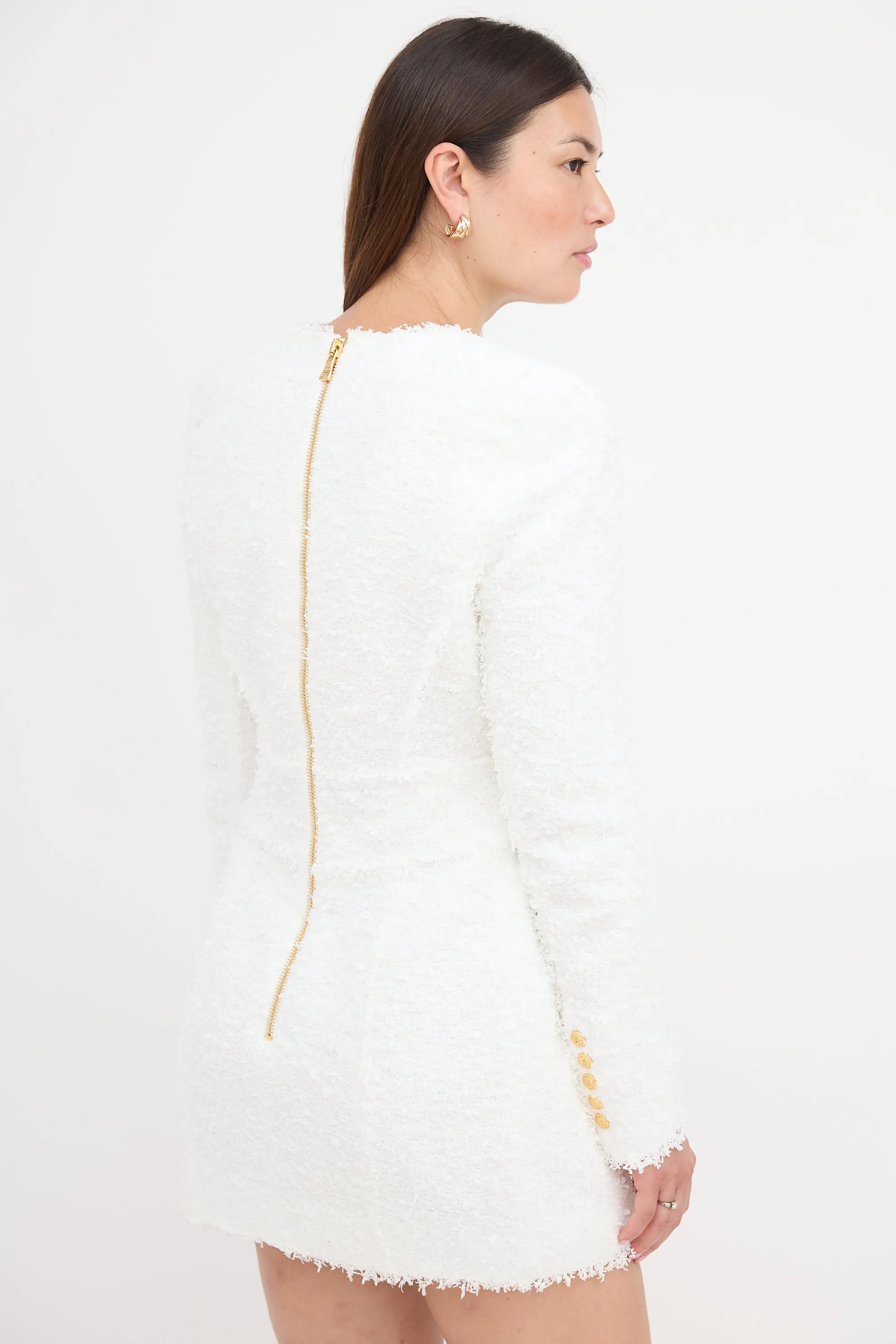 Frayed Tweed Dress sold by VSP Consignment product image thumbnail 4