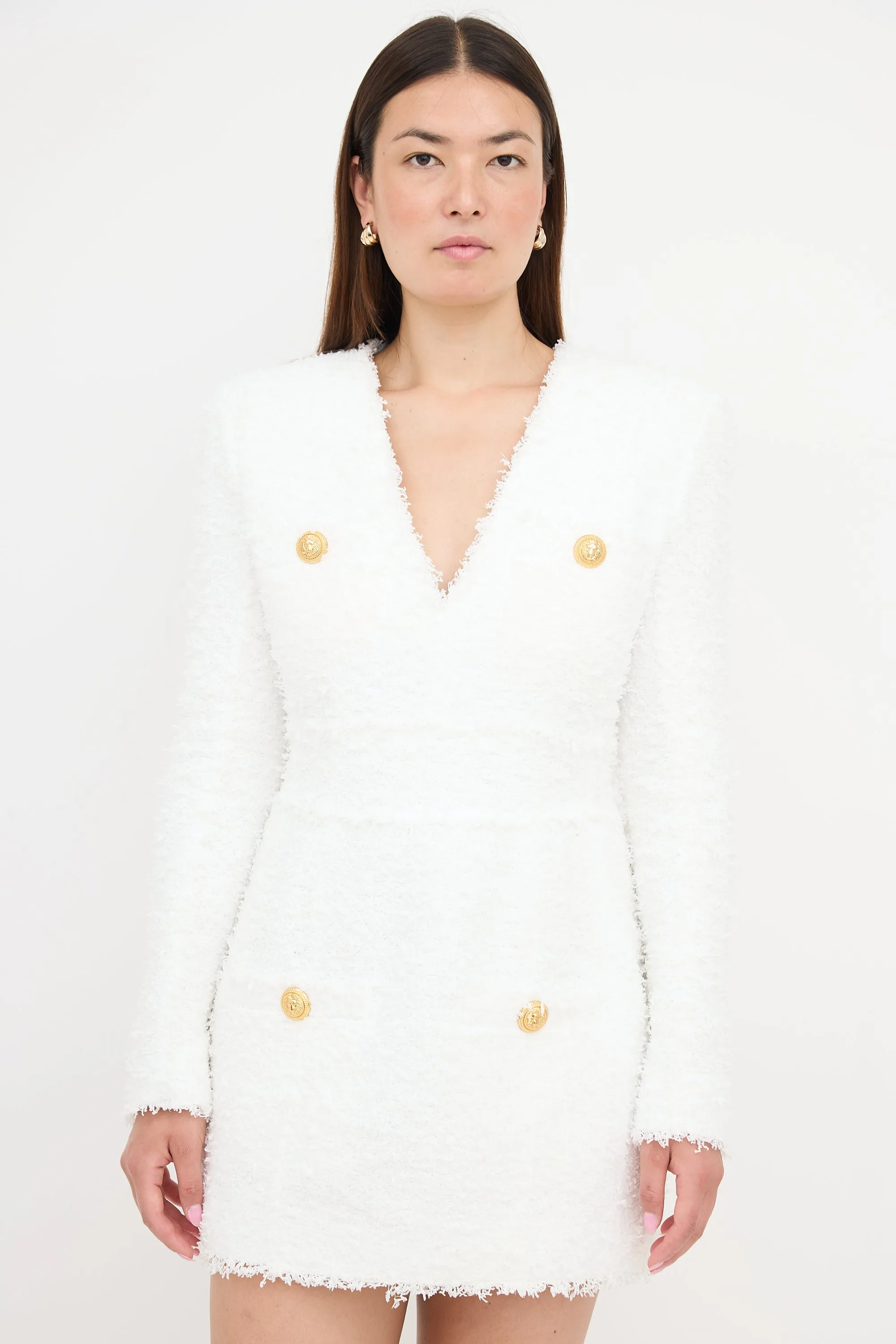 Frayed Tweed Dress sold by VSP Consignment product image thumbnail 2