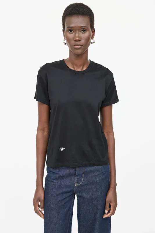 Embroidered Logo T-Shirt made by Dior