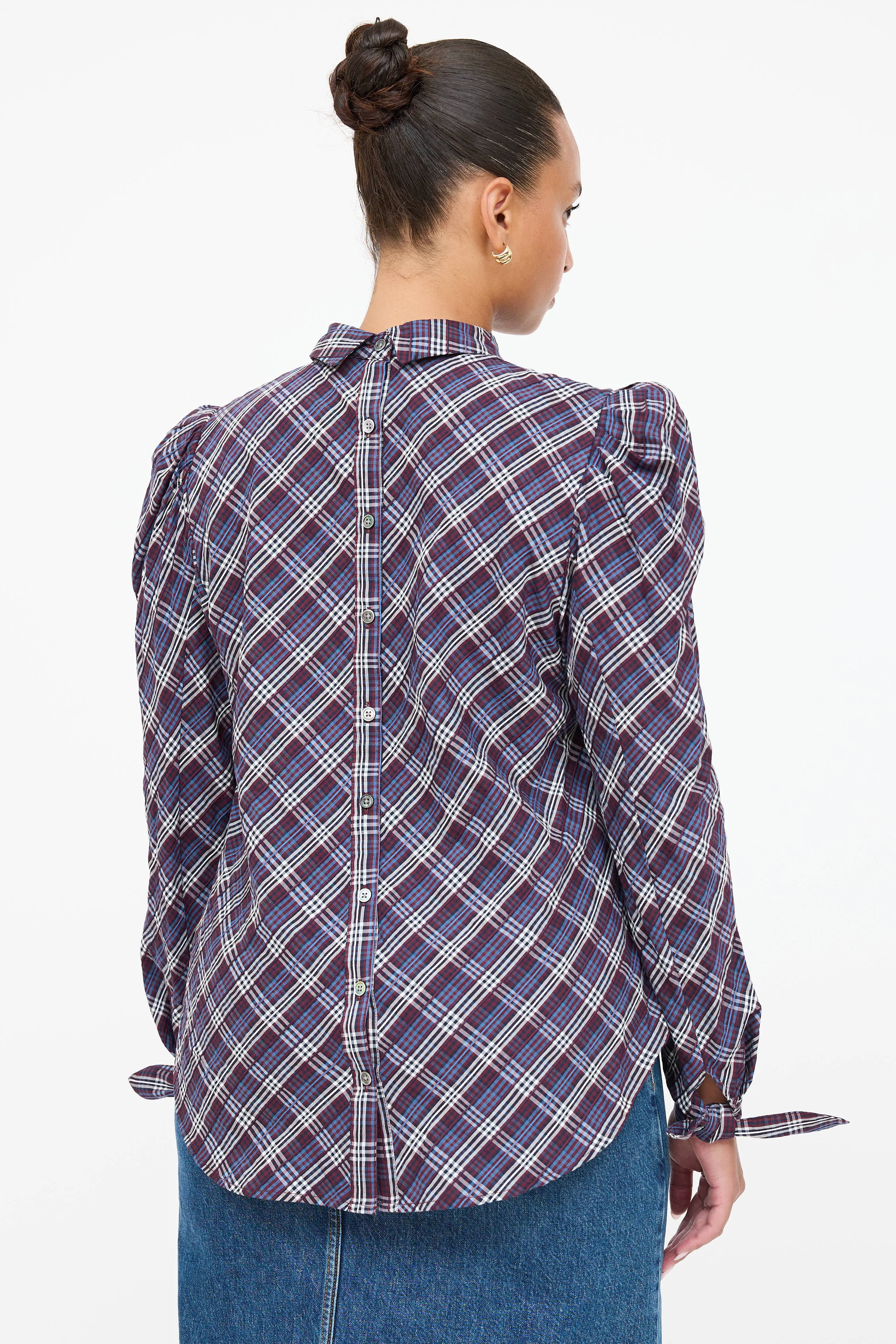 Isabel Plaid Top sold by VSP Consignment product image thumbnail 4