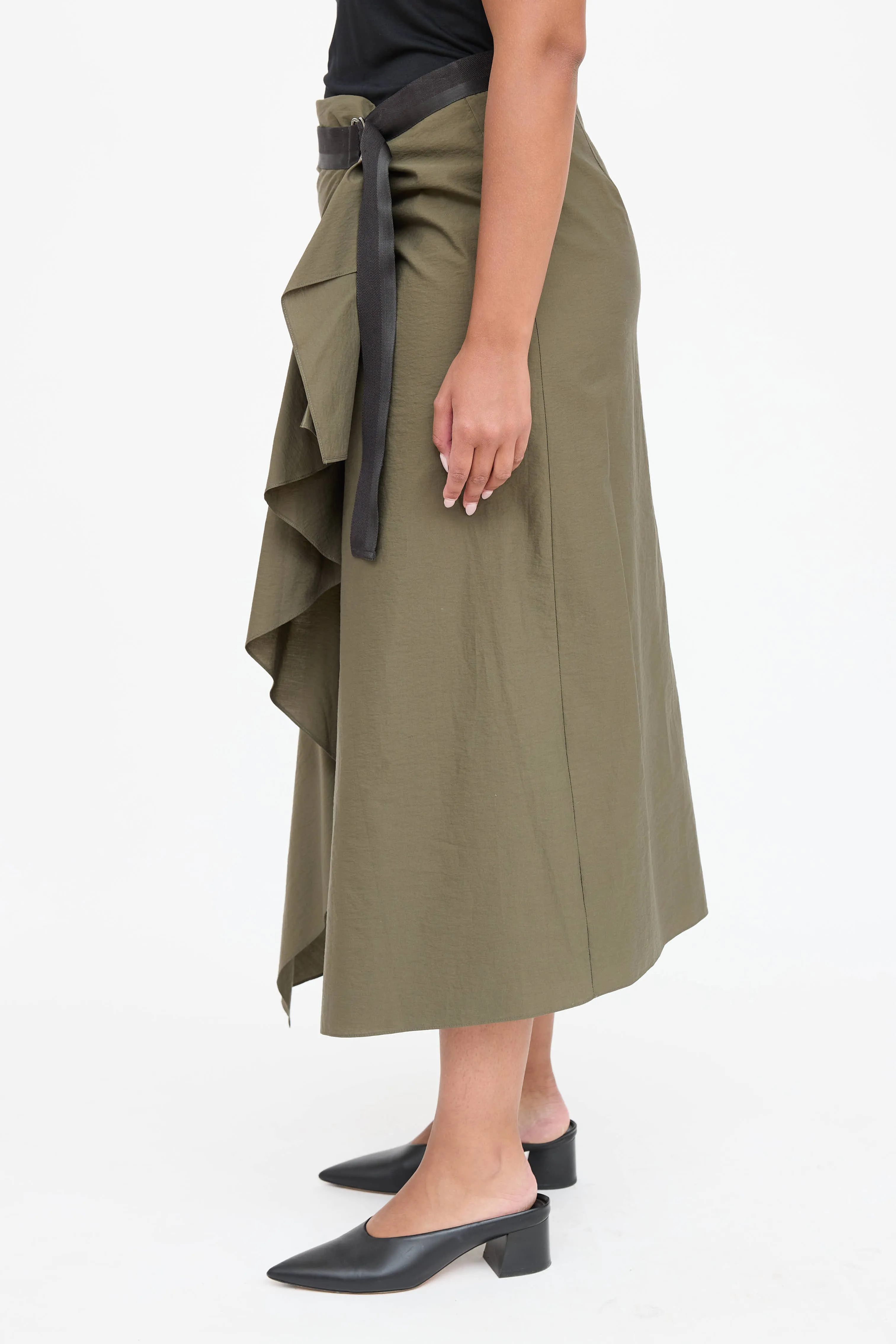 Belted Wrap Skirt sold by VSP Consignment product image thumbnail 3