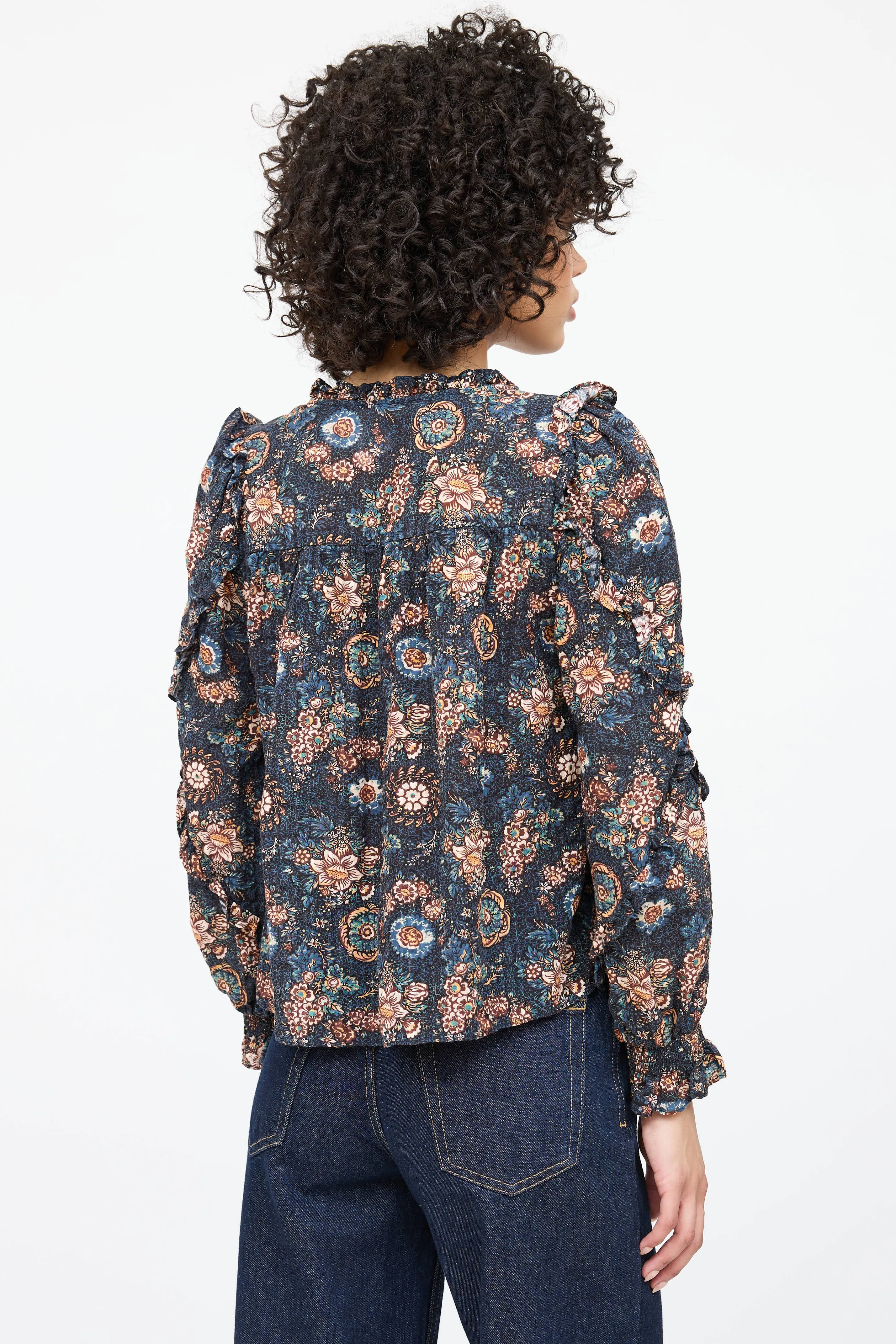 Floral Tie Top sold by VSP Consignment product image thumbnail 4