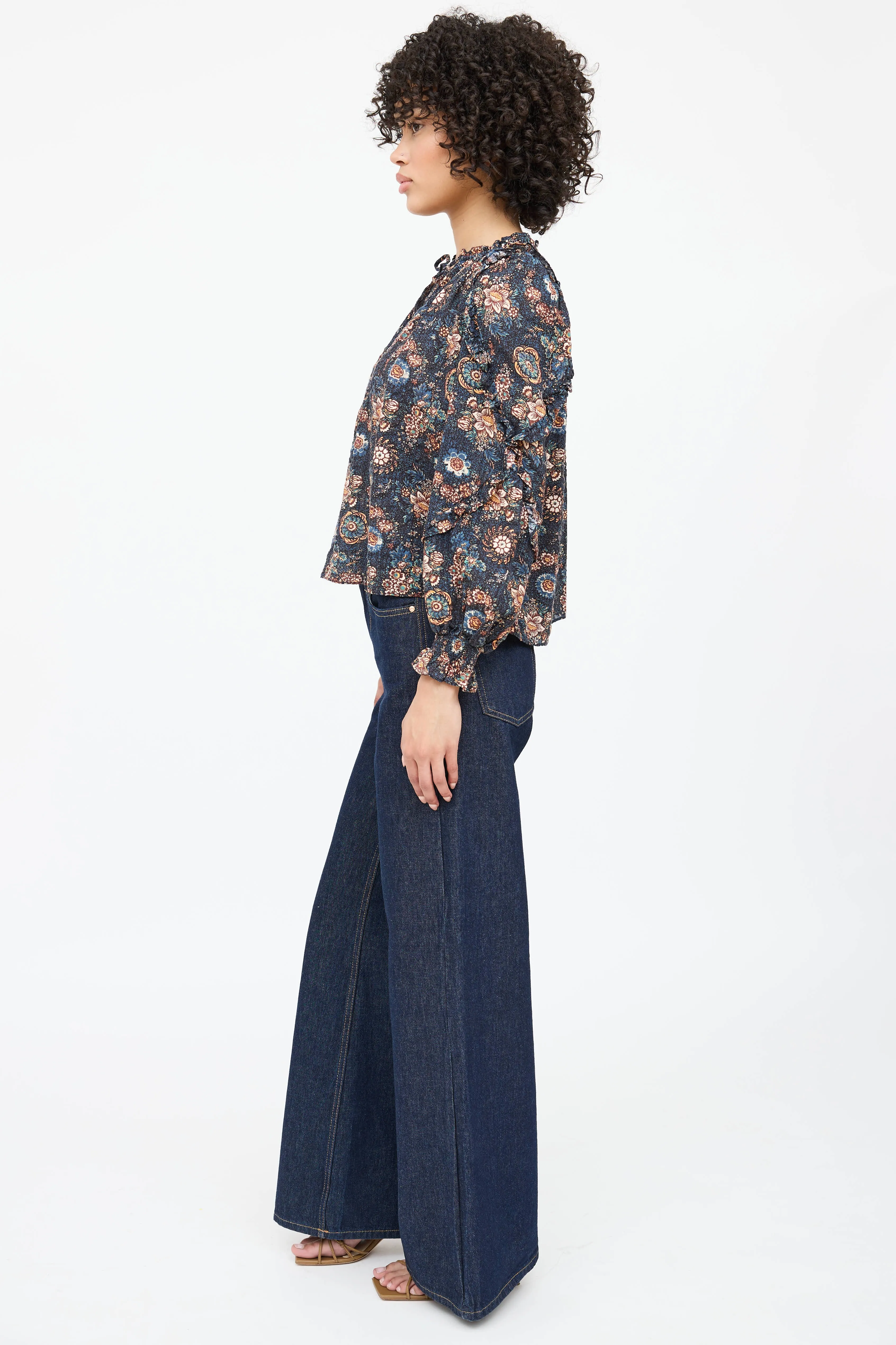 Floral Tie Top sold by VSP Consignment product image thumbnail 3