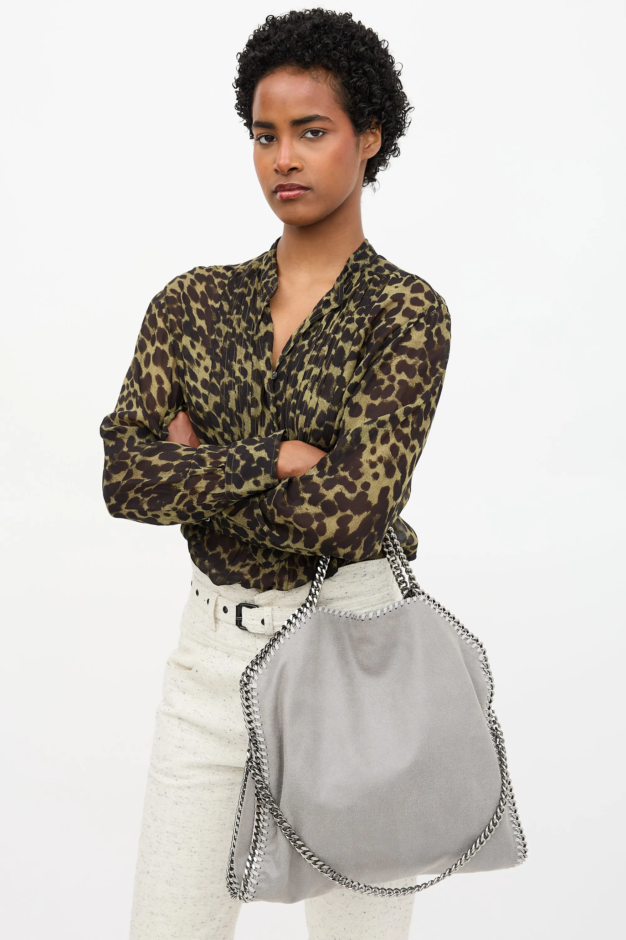 Falabella Fold Over Tote Bag sold by VSP Consignment product image thumbnail 2