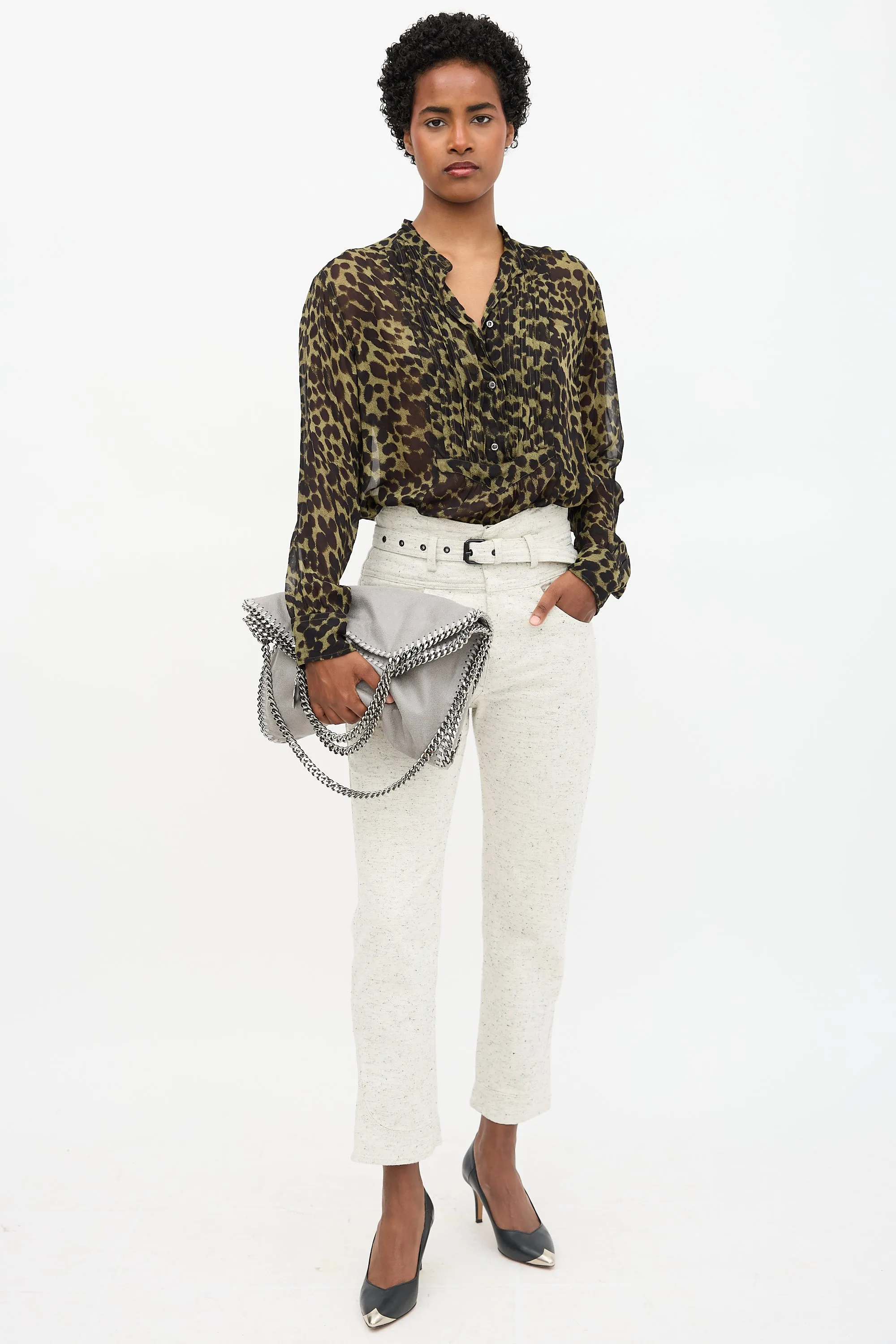 Falabella Fold Over Tote Bag sold by VSP Consignment product image thumbnail 5