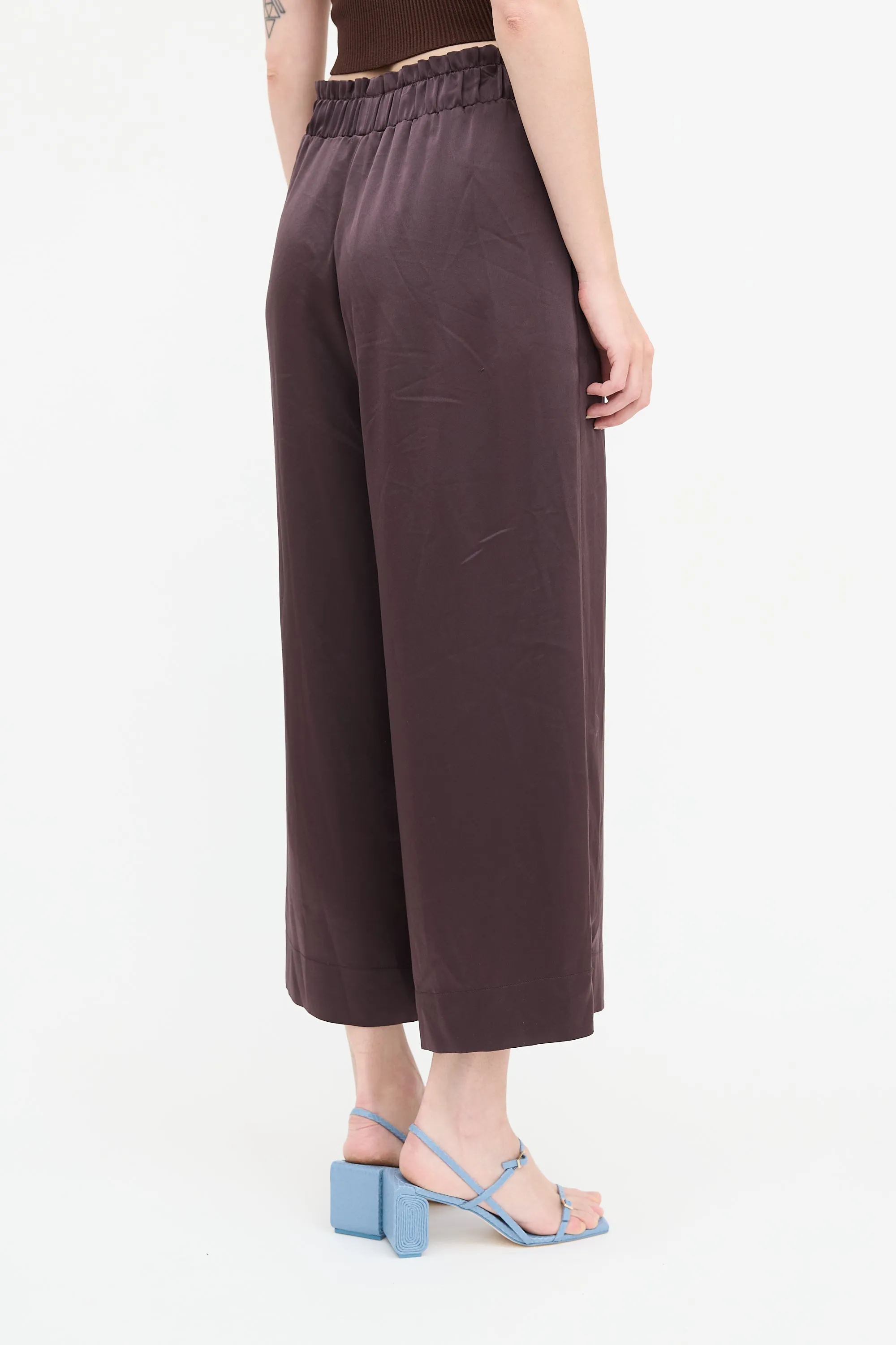 Satin Paper Bag Trouser sold by VSP Consignment product image thumbnail 4