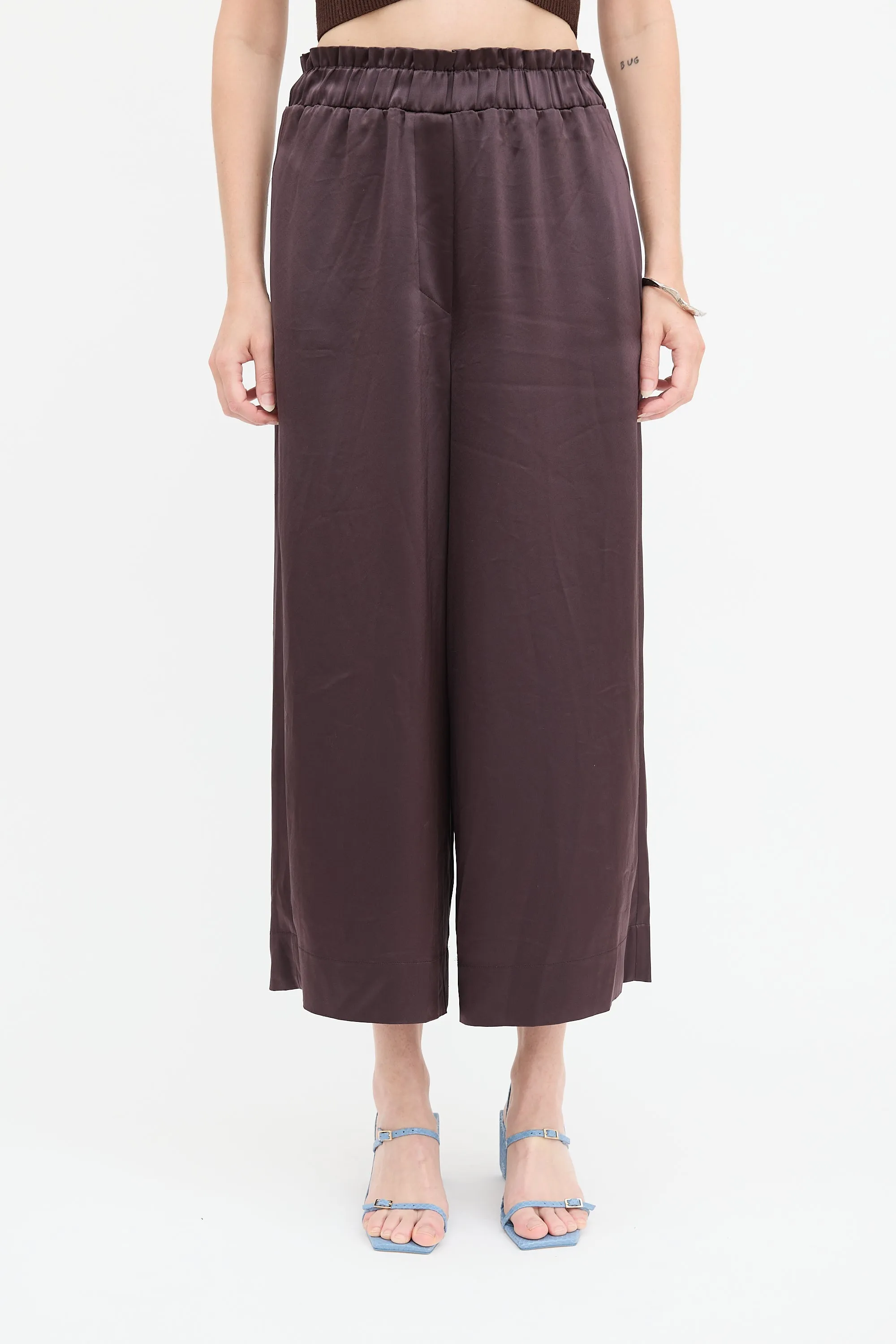 Satin Paper Bag Trouser sold by VSP Consignment