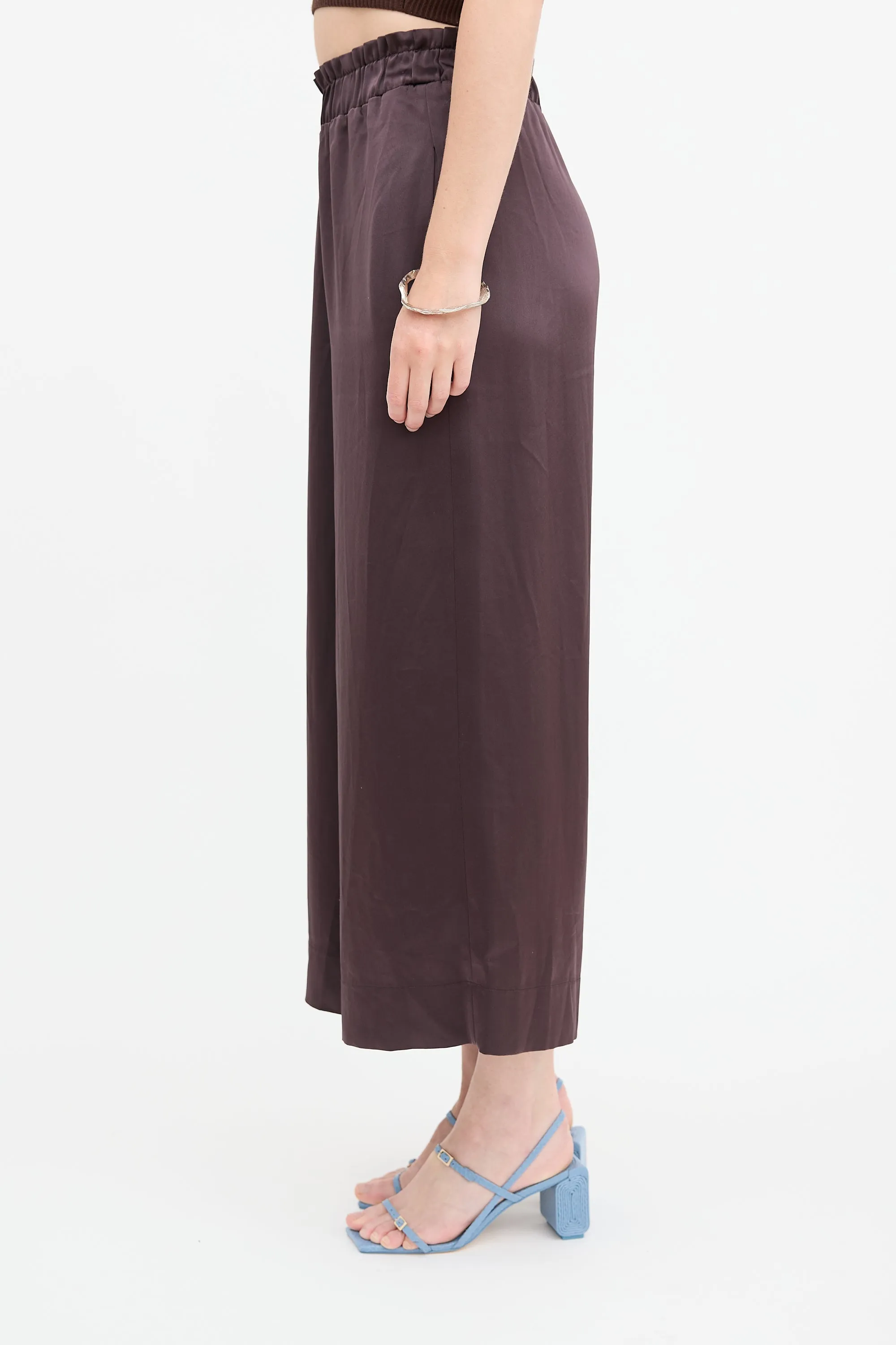 Satin Paper Bag Trouser sold by VSP Consignment product image thumbnail 3