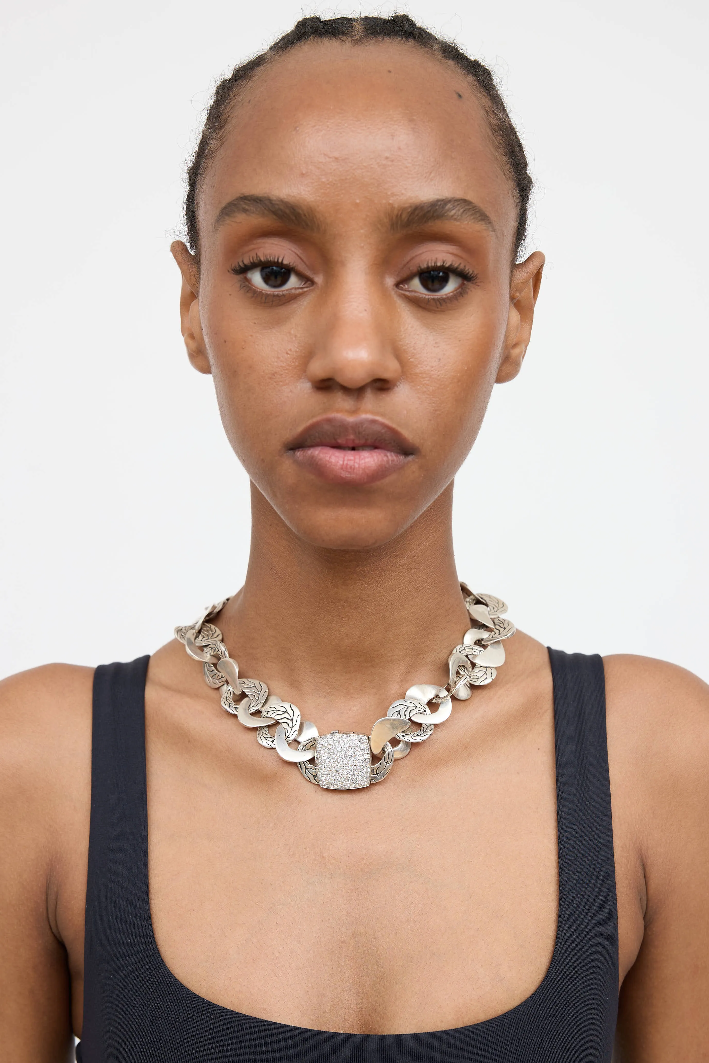 Sterling Silver Kali Lava Necklace sold by VSP Consignment product image thumbnail 2