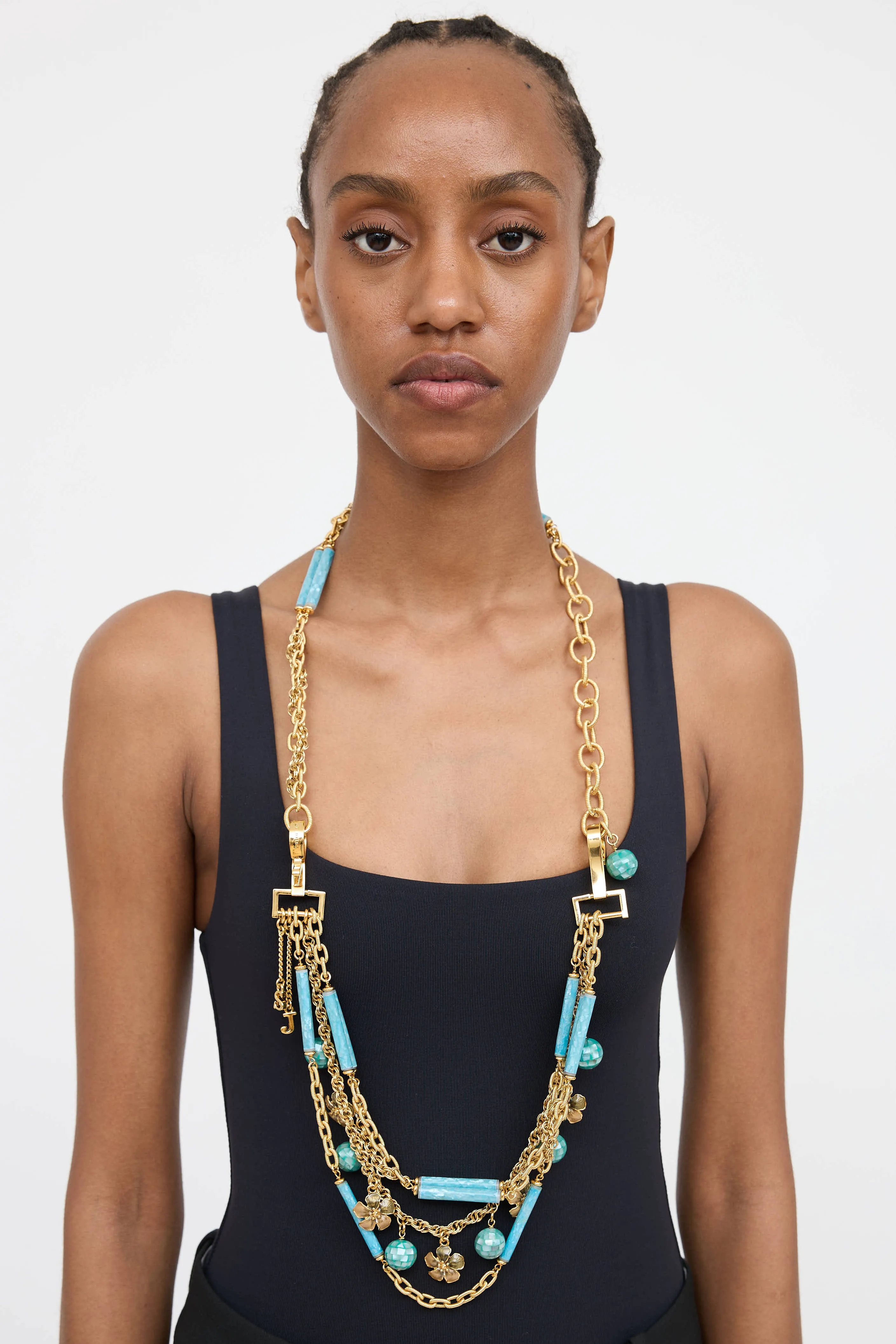 Gold Bead Necklace sold by VSP Consignment product image thumbnail 2