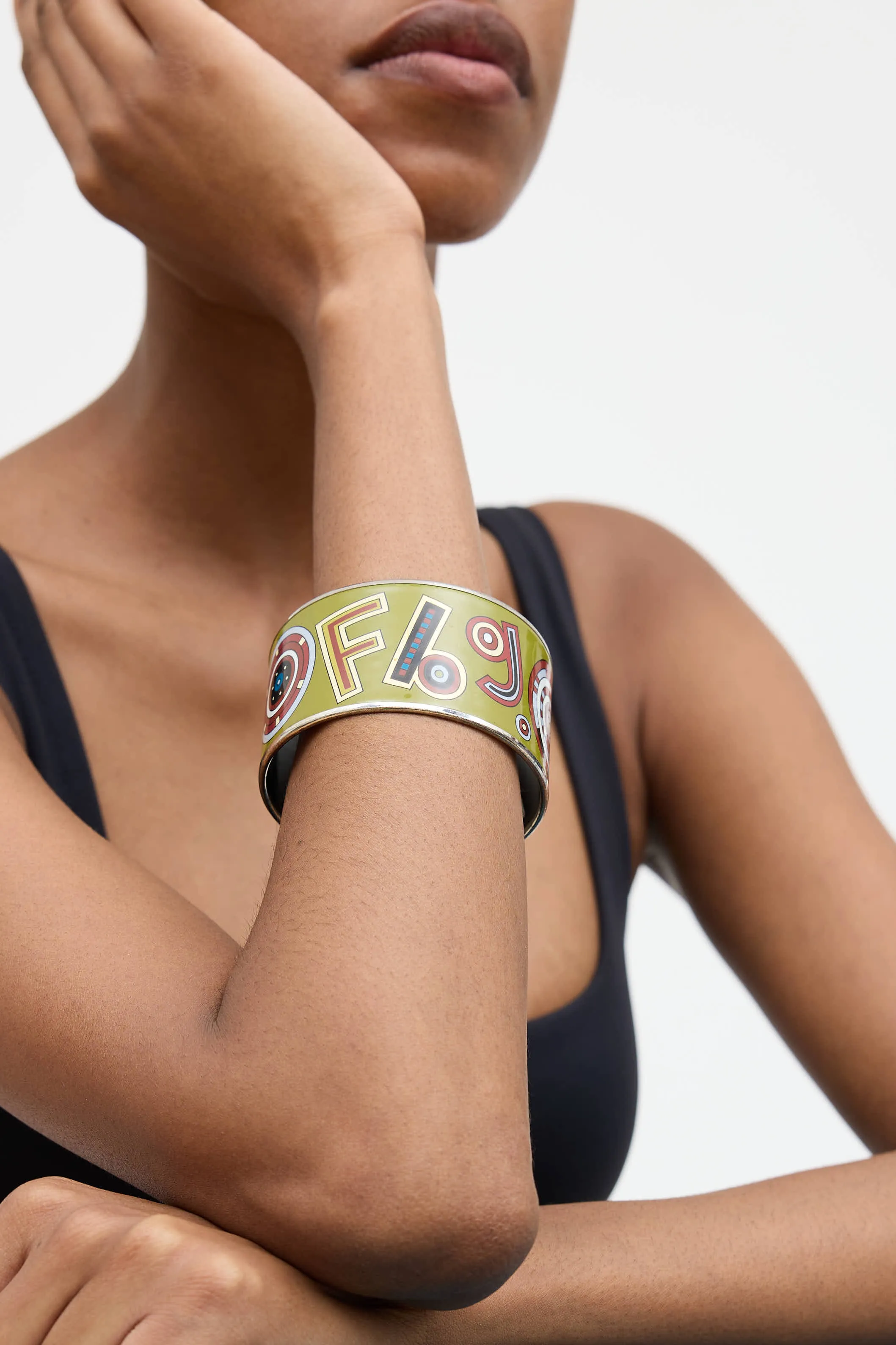 Tohu Bohu Print Bangle sold by VSP Consignment product image thumbnail 2