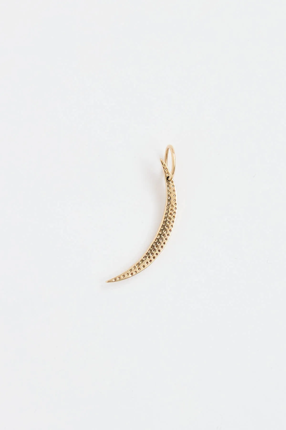 14K Yellow Gold Crescent Pendant sold by VSP Consignment product image thumbnail 2