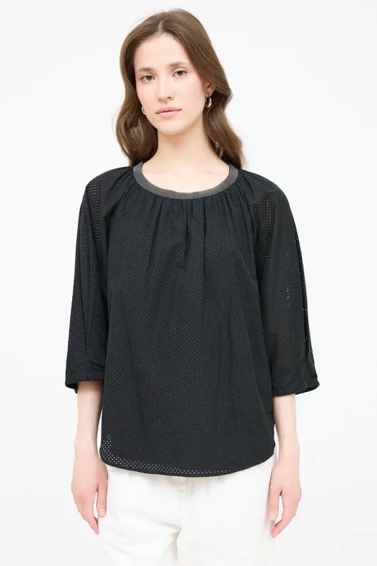 Perforated Monili Top sold by VSP Consignment