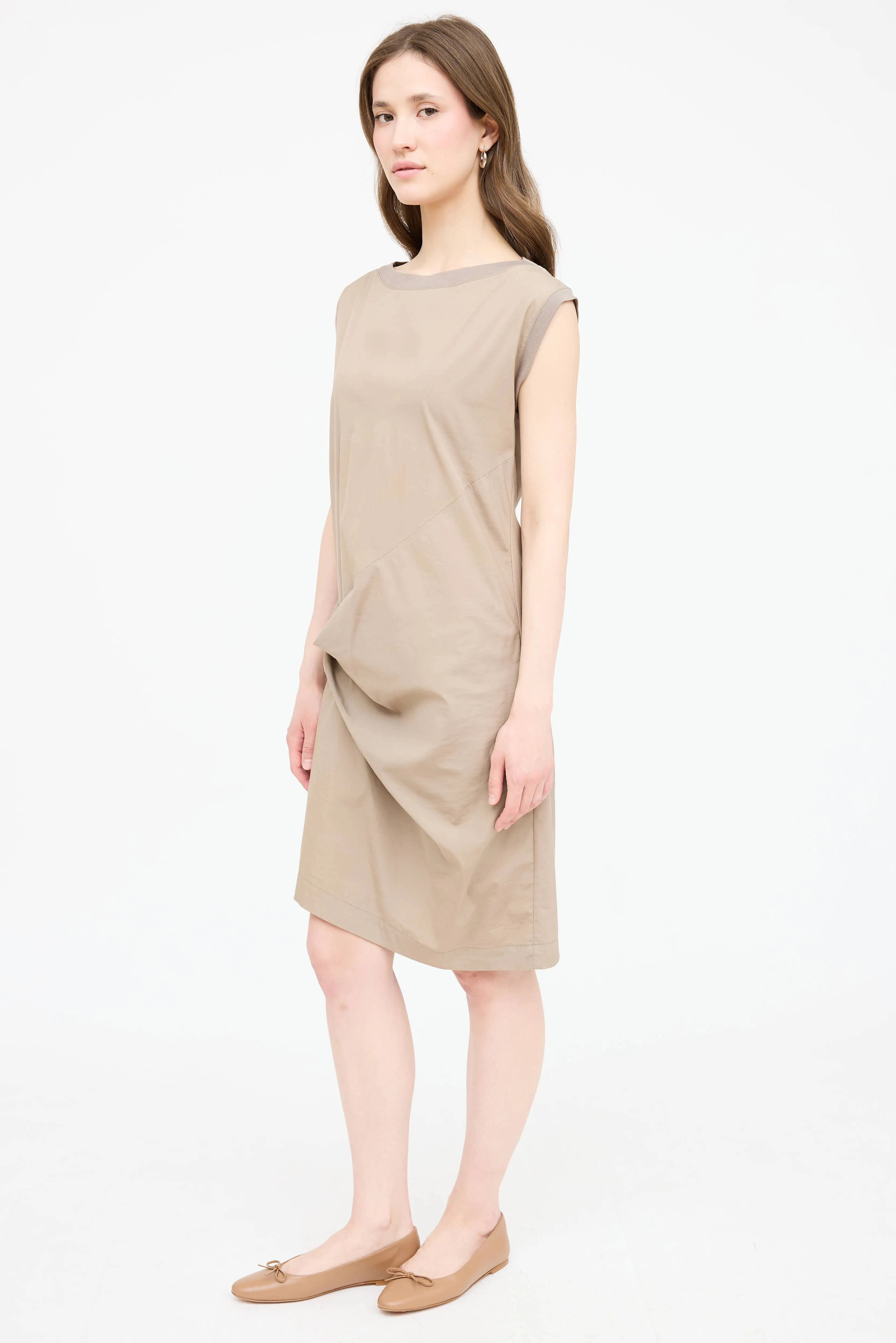 Sleeveless Gathered Dress sold by VSP Consignment product image thumbnail 3