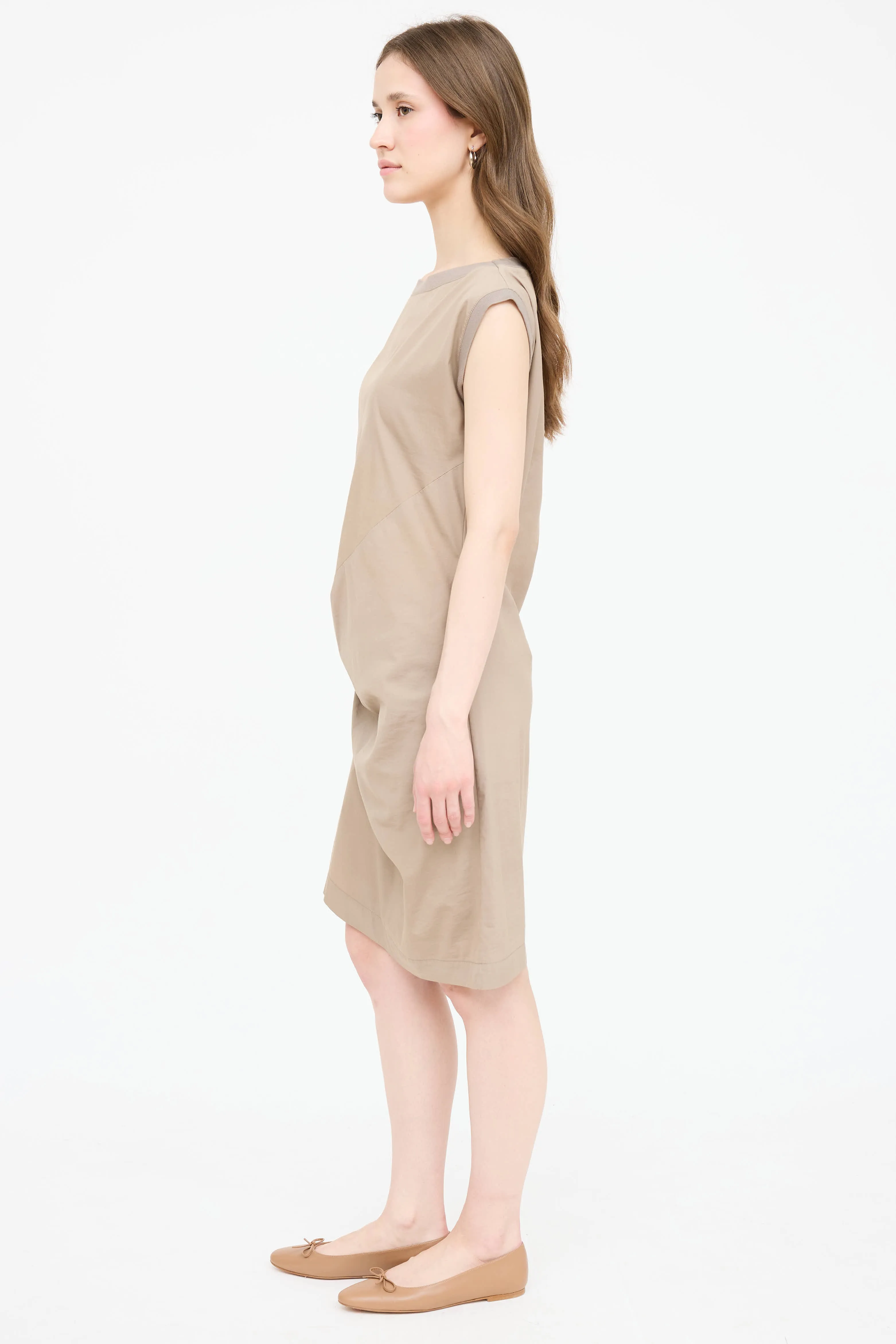 Sleeveless Gathered Dress sold by VSP Consignment product image thumbnail 4