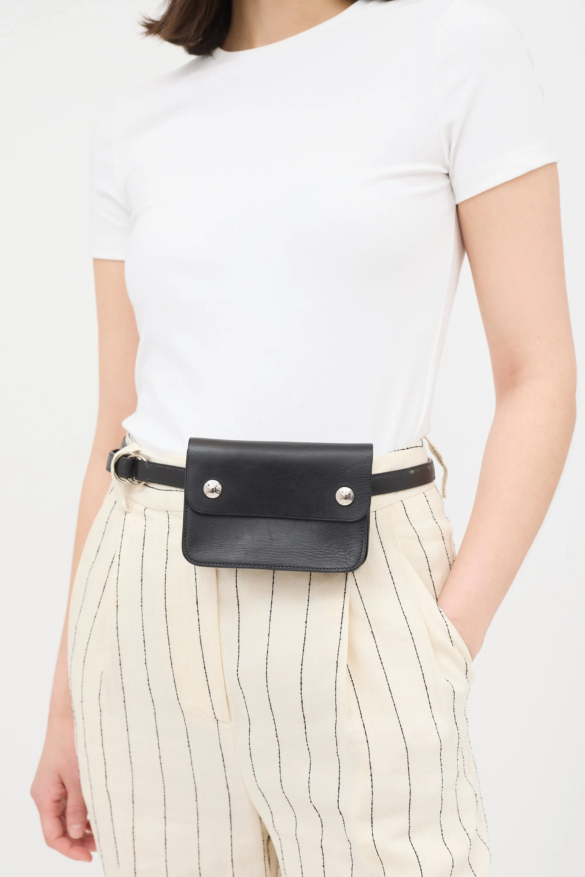 2000 Noir Box Pochette Belt Bag sold by VSP Consignment product image thumbnail 5