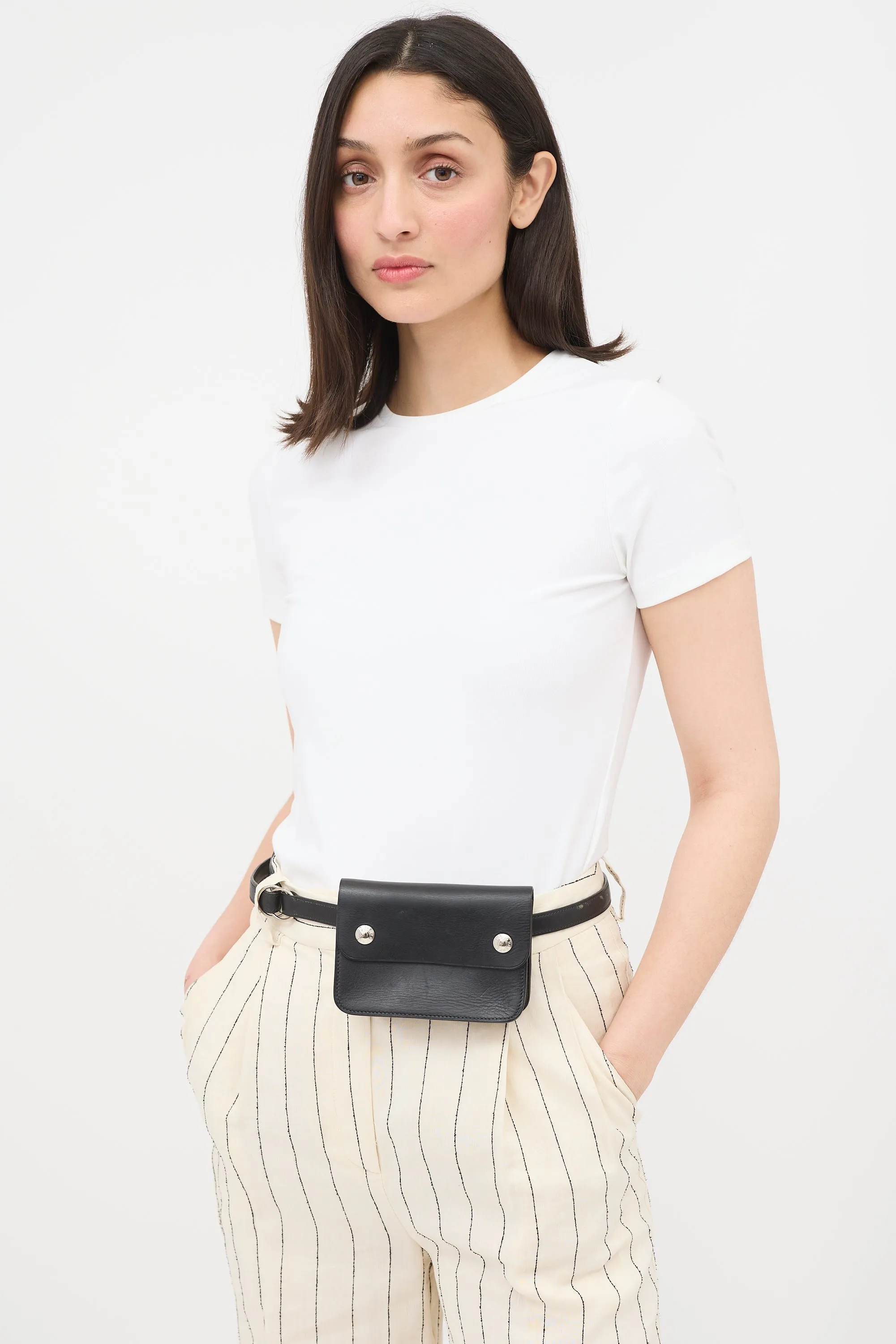 2000 Noir Box Pochette Belt Bag sold by VSP Consignment