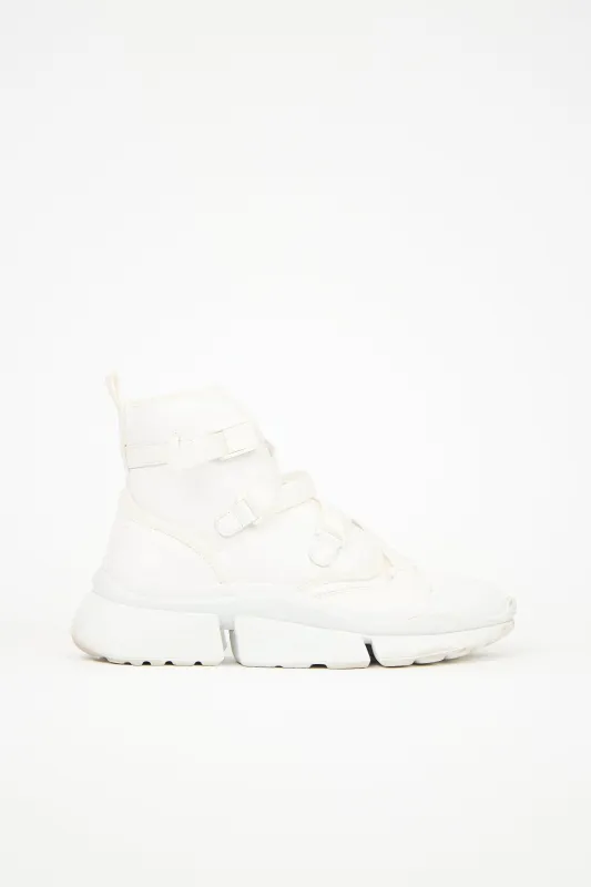 Leather Sonnie High Top Sneaker sold by VSP Consignment