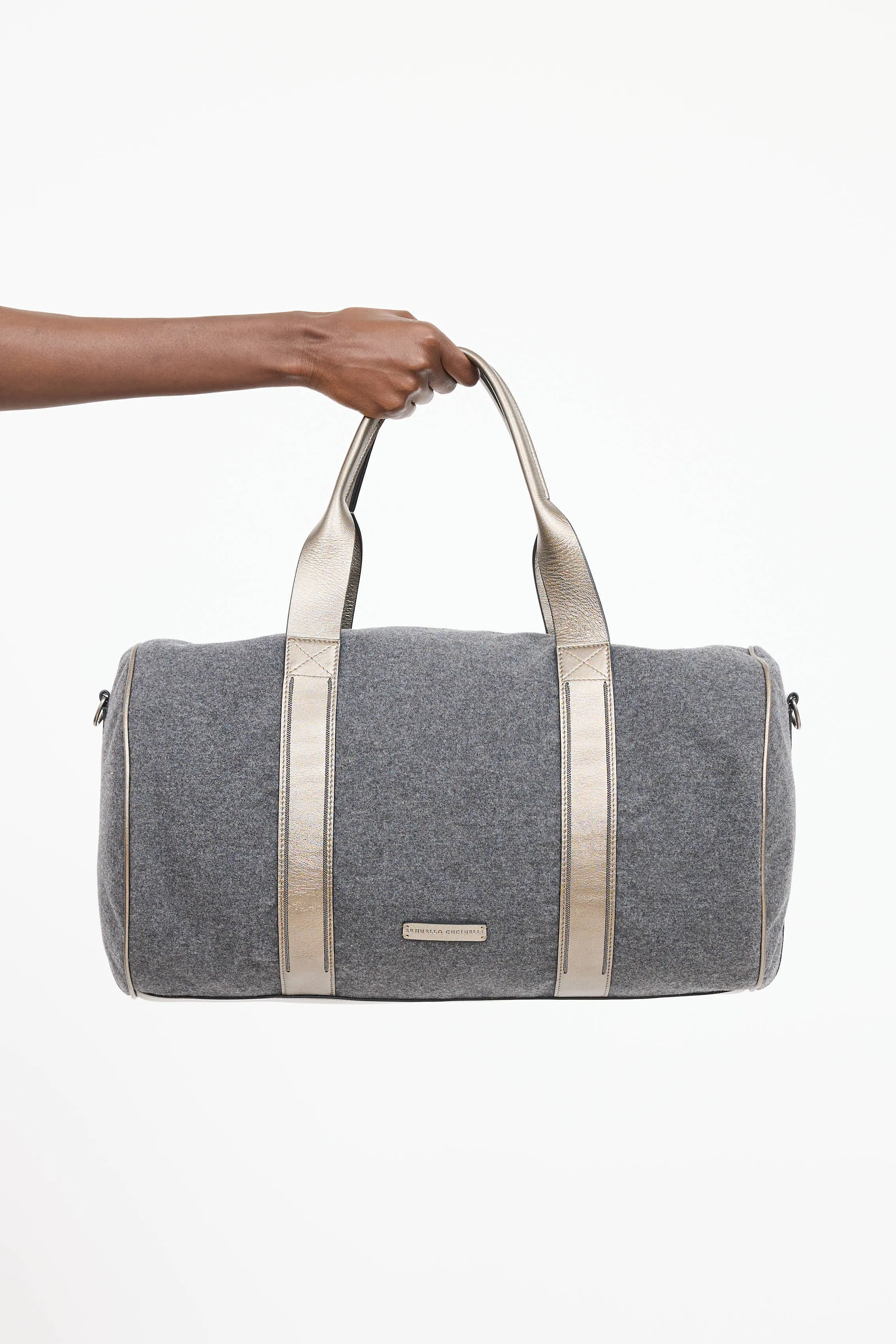 Felt Monili Duffle Bag sold by VSP Consignment