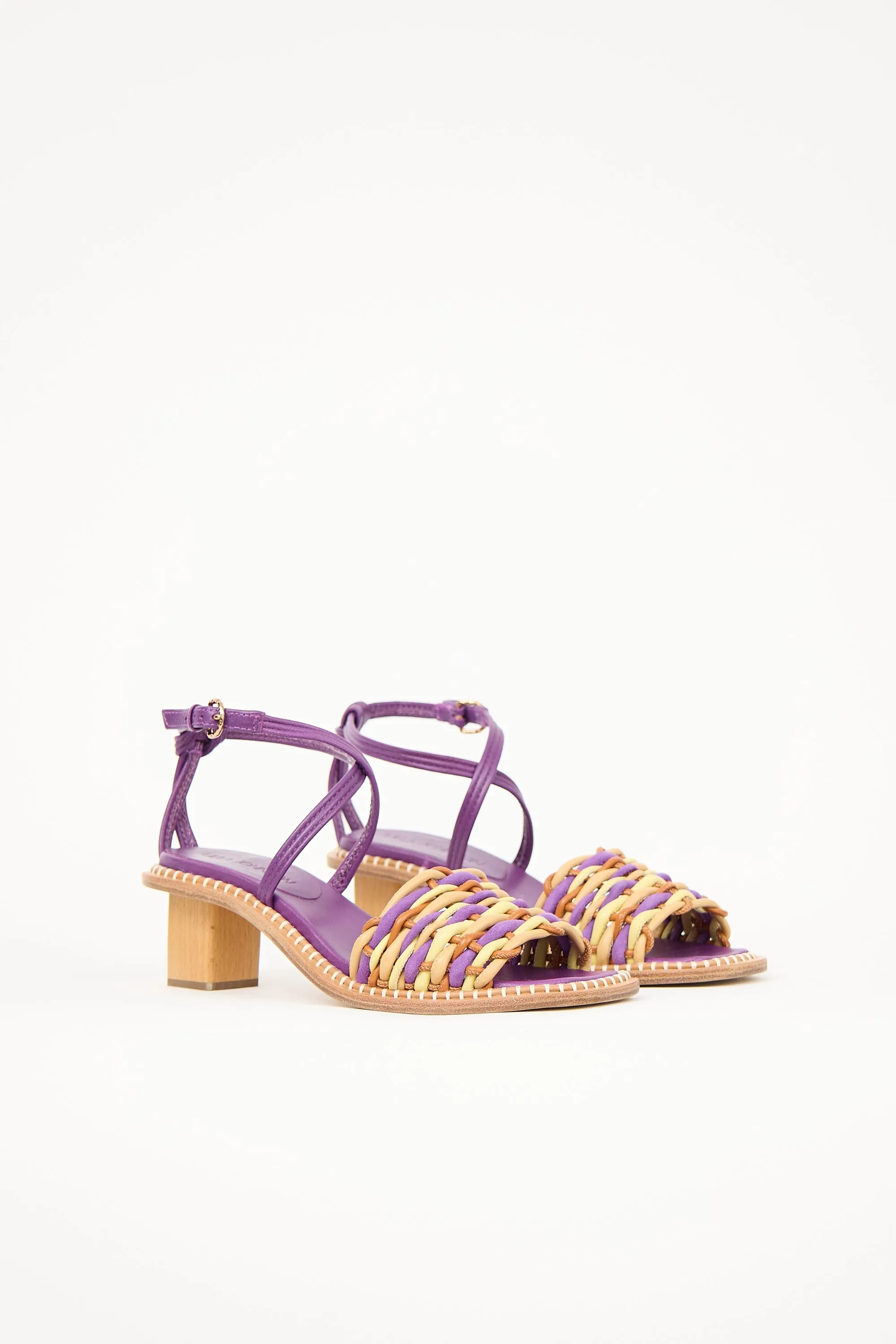 Leather Woven Ilana Sandal sold by VSP Consignment product image thumbnail 2
