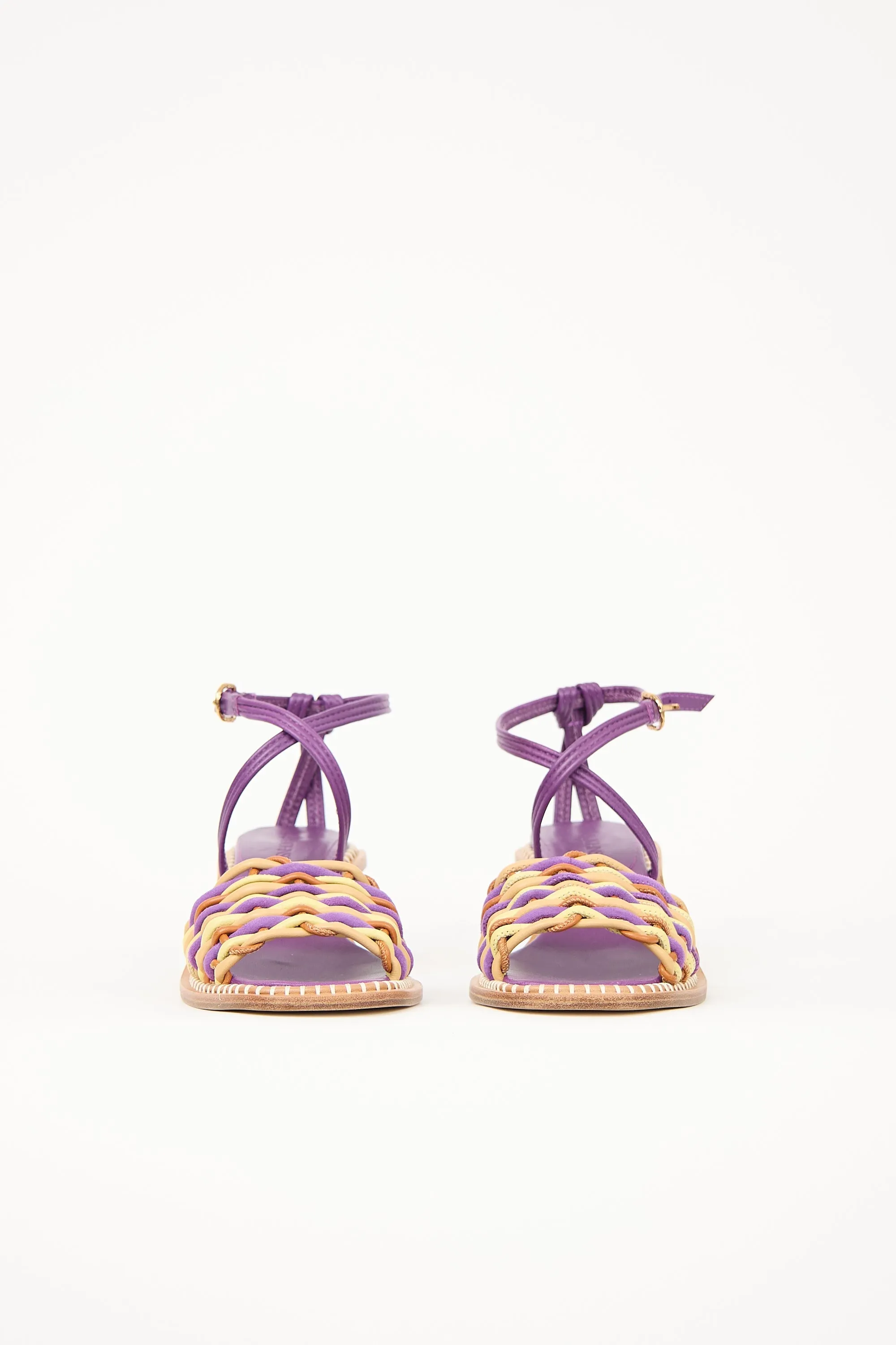 Leather Woven Ilana Sandal sold by VSP Consignment product image thumbnail 3