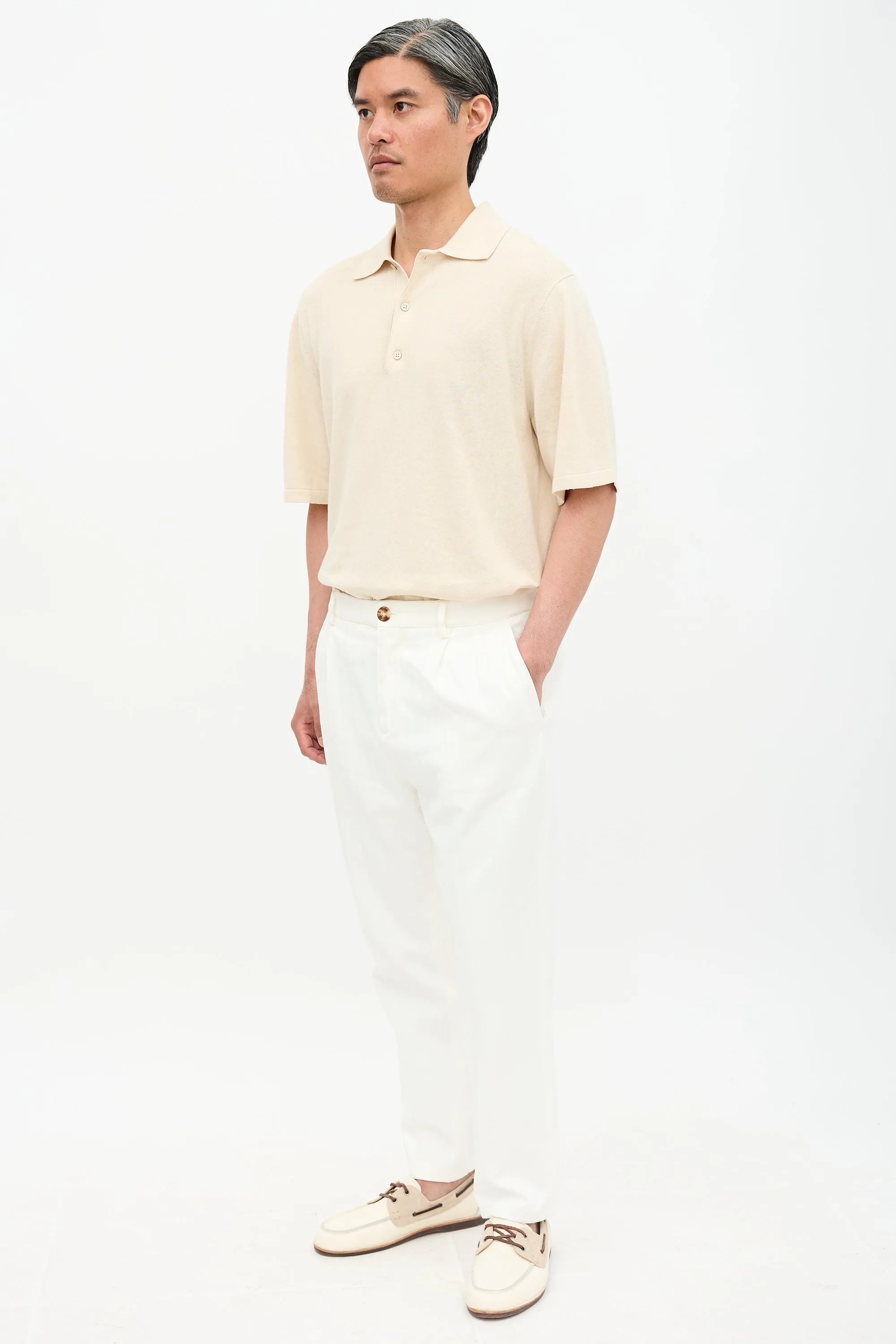 Easy Fit Pleated Trouser sold by VSP Consignment product image thumbnail 2