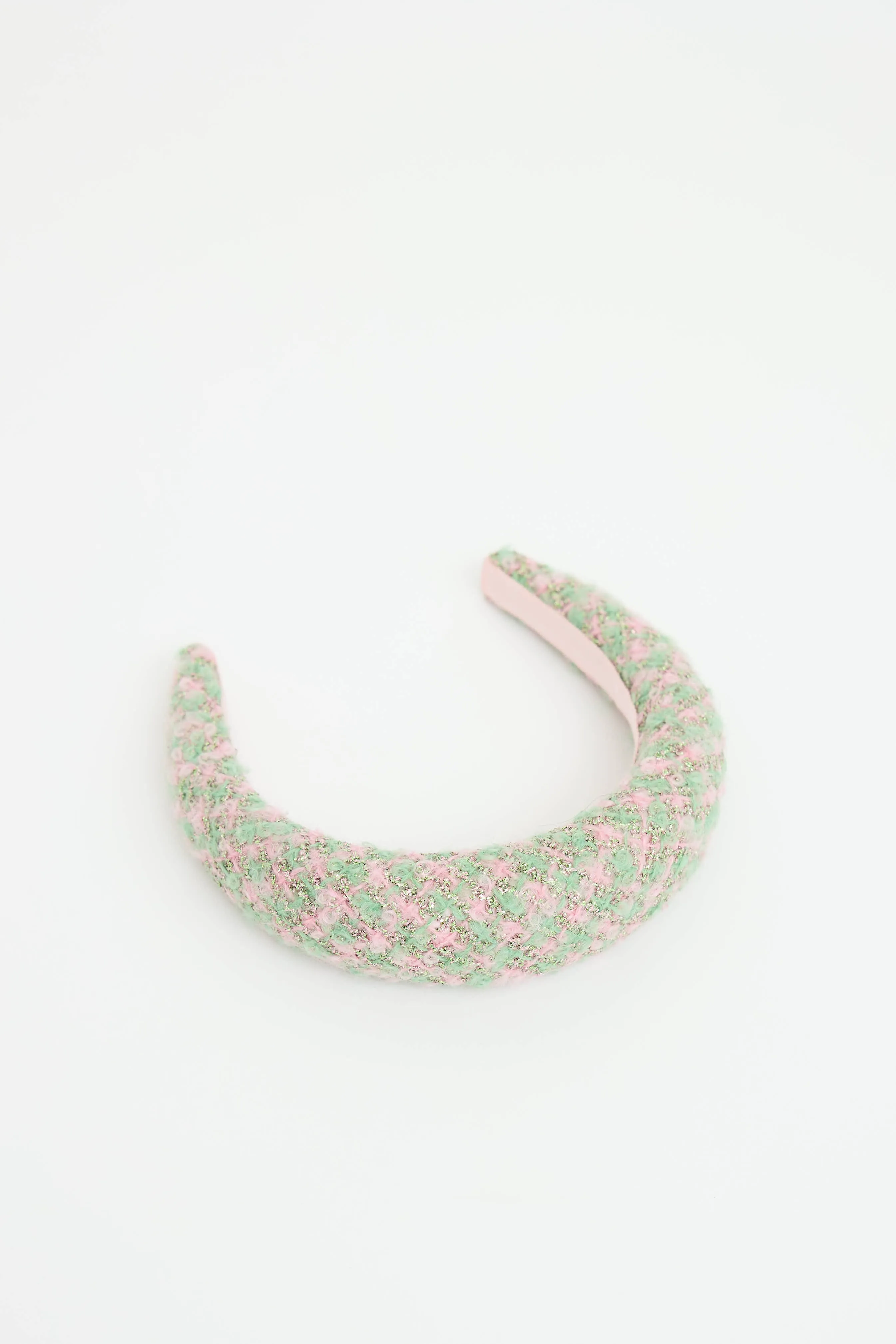 Tweed Metallic Headband sold by VSP Consignment