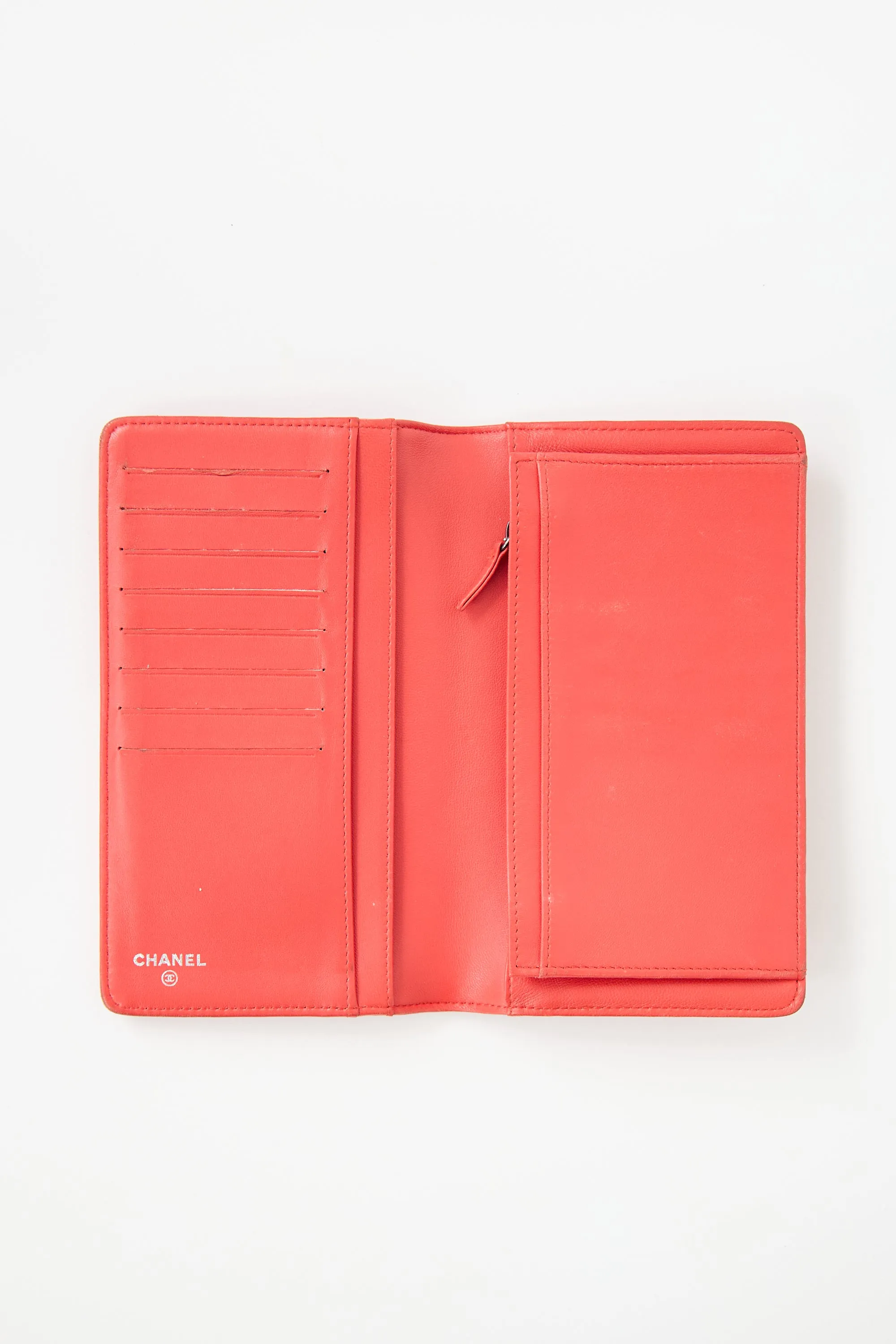 Quilted Leather Boy Yen Wallet sold by VSP Consignment product image thumbnail 2