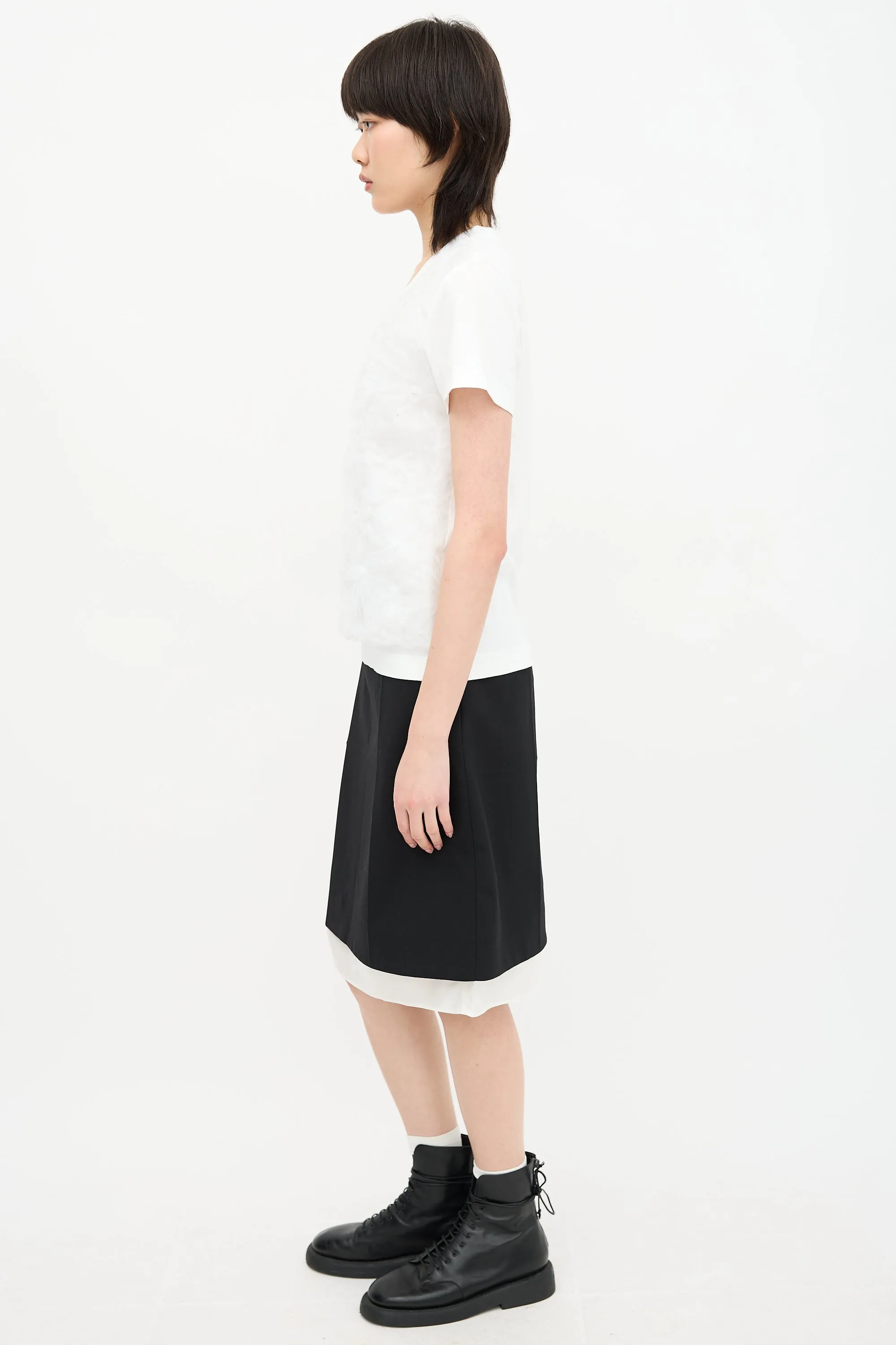 Floral Embroidered T-Shirt sold by VSP Consignment product image thumbnail 5
