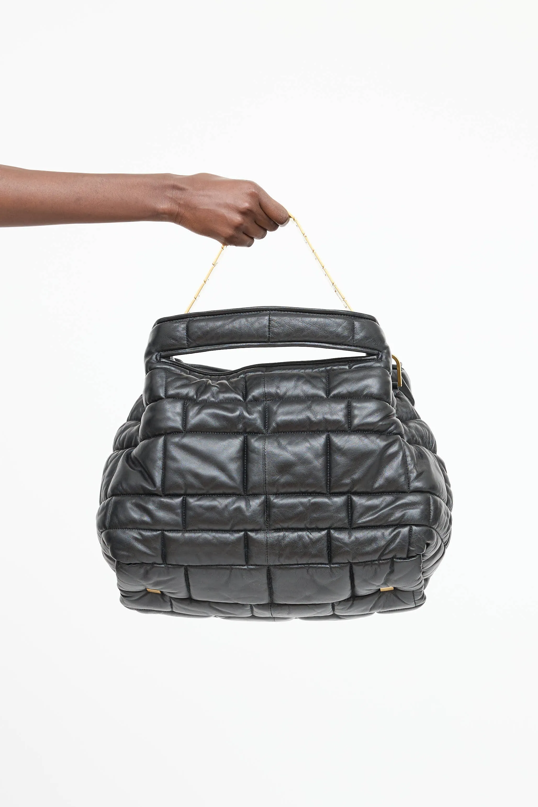Quilted Leather Fortune Bag sold by VSP Consignment