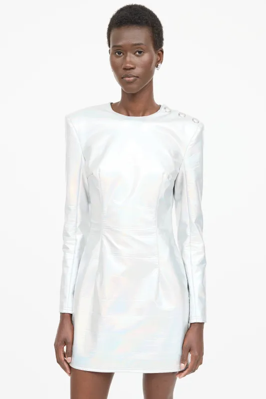 Padded Iridescent Dress sold by VSP Consignment