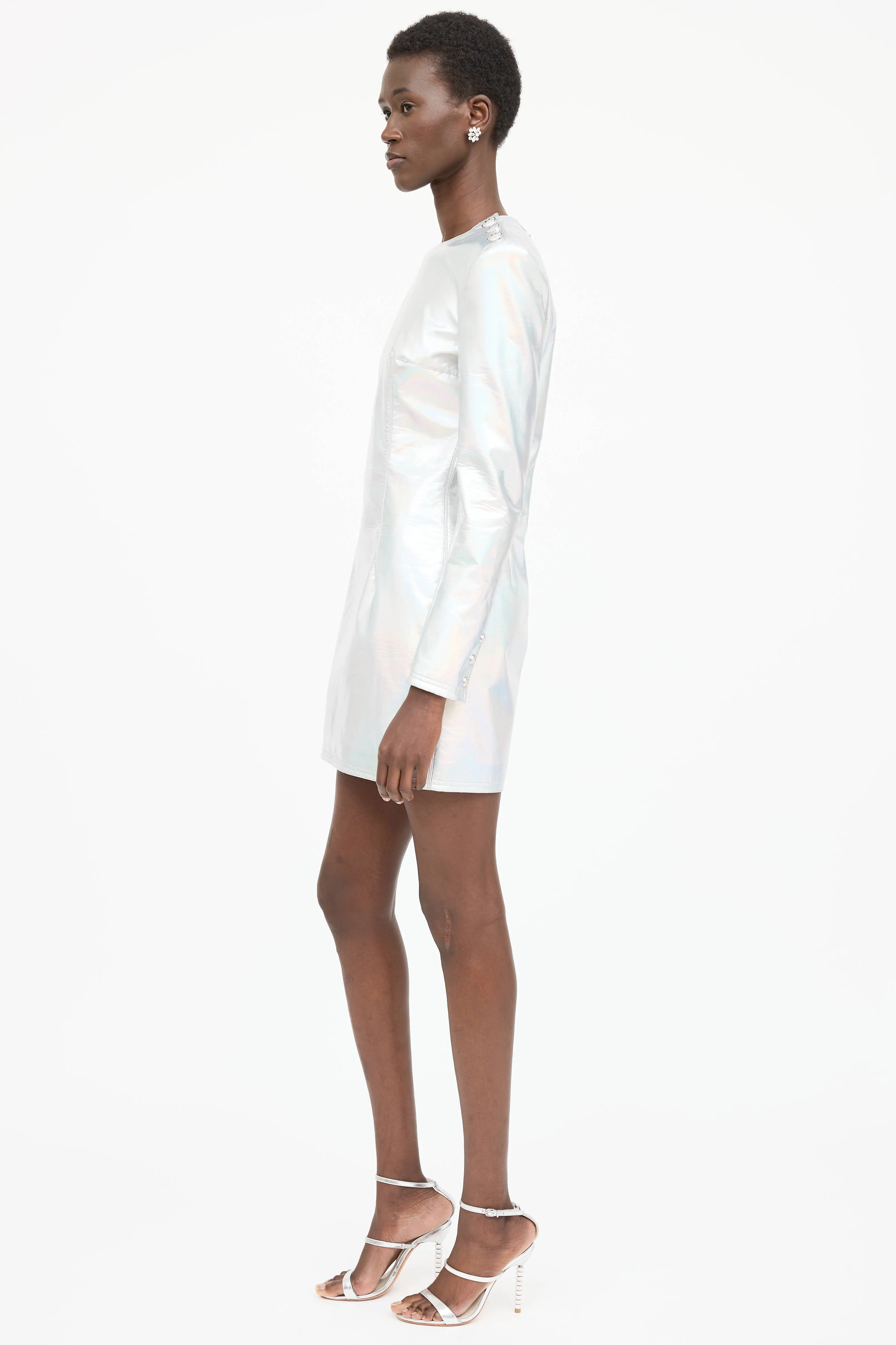 Padded Iridescent Dress sold by VSP Consignment product image thumbnail 4