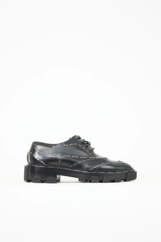 Leather Staple Derby sold by VSP Consignment