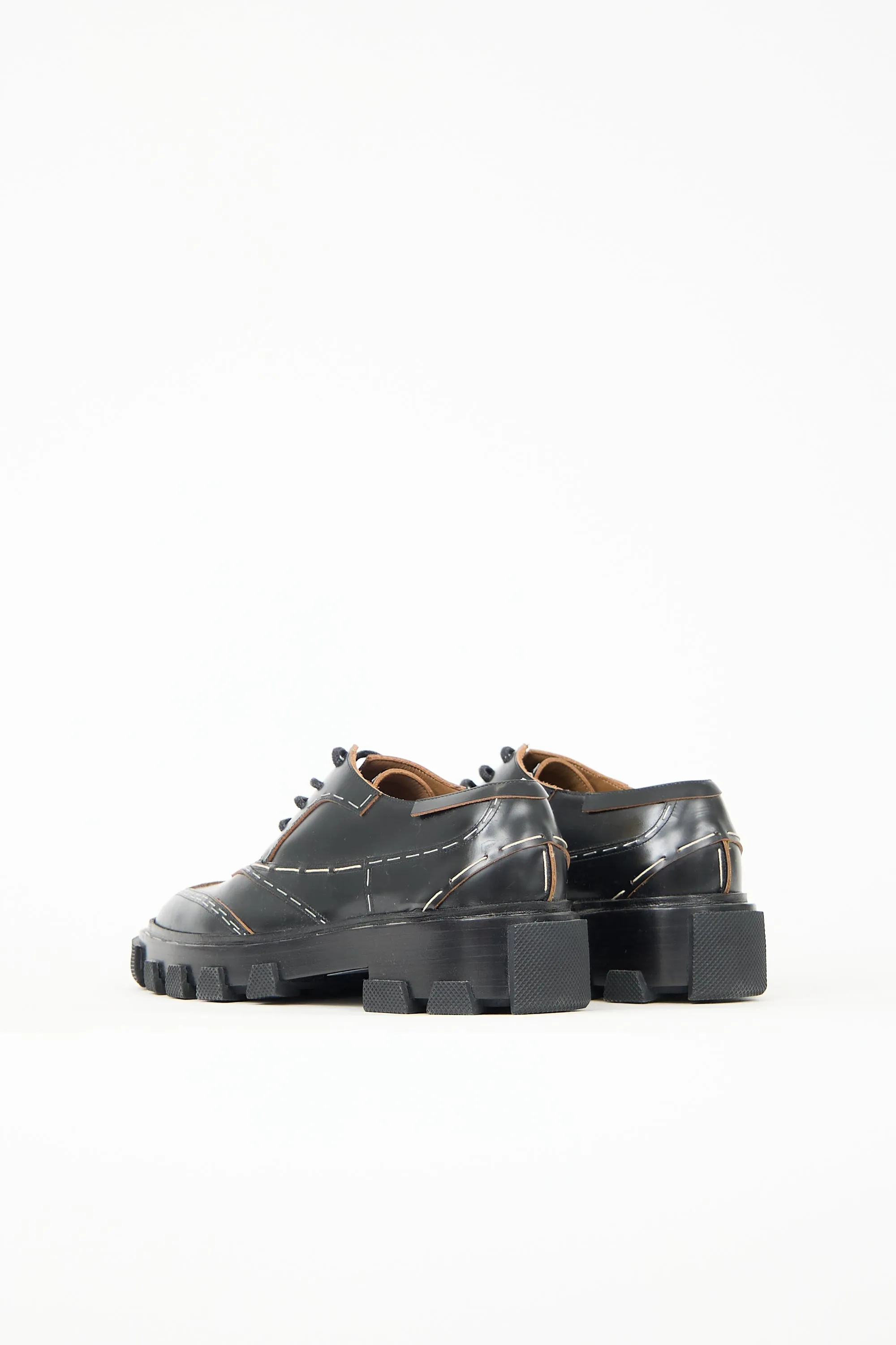 Leather Staple Derby sold by VSP Consignment product image thumbnail 5