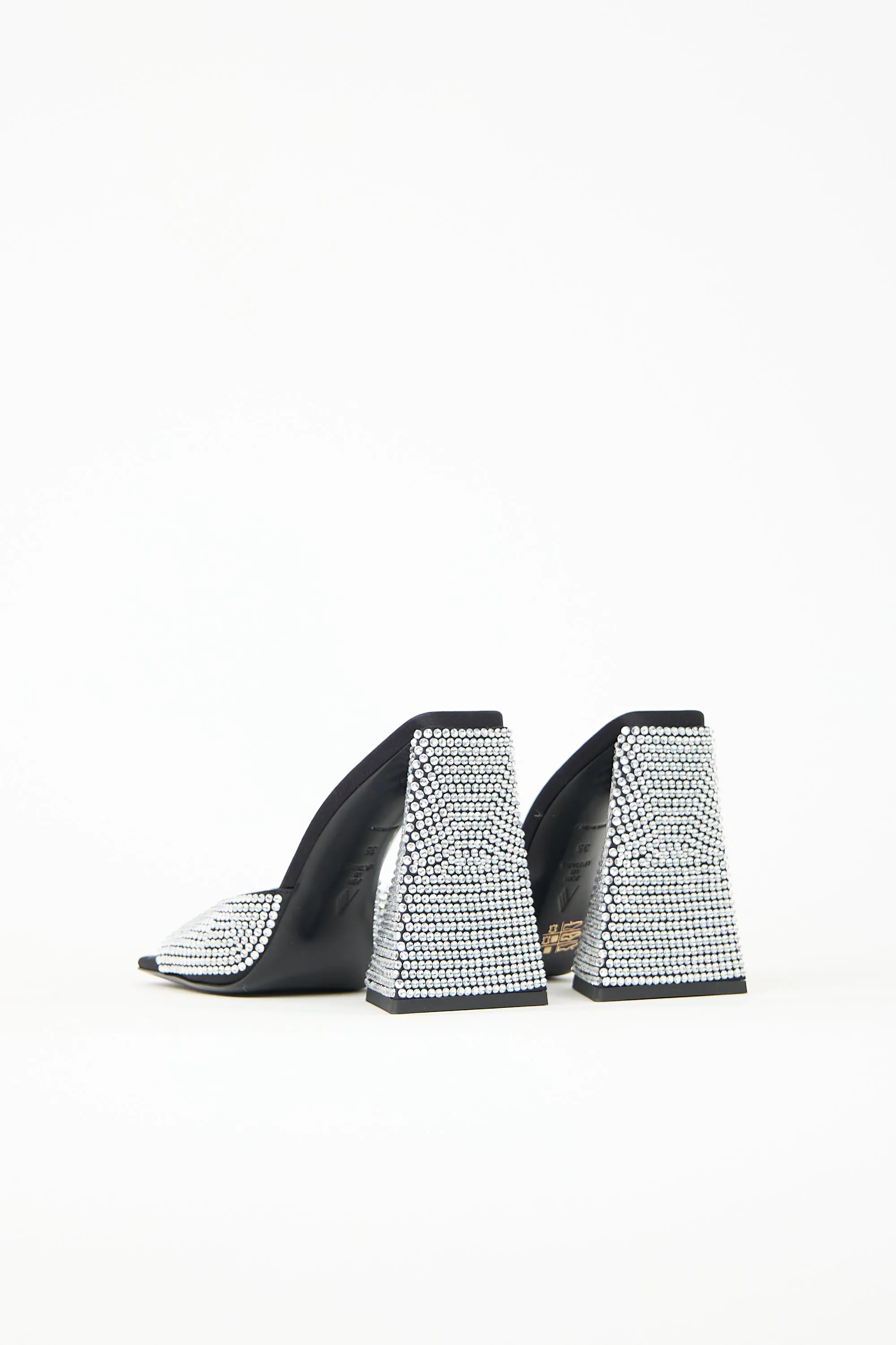 Leather Crystal Devon Mule sold by VSP Consignment product image thumbnail 4