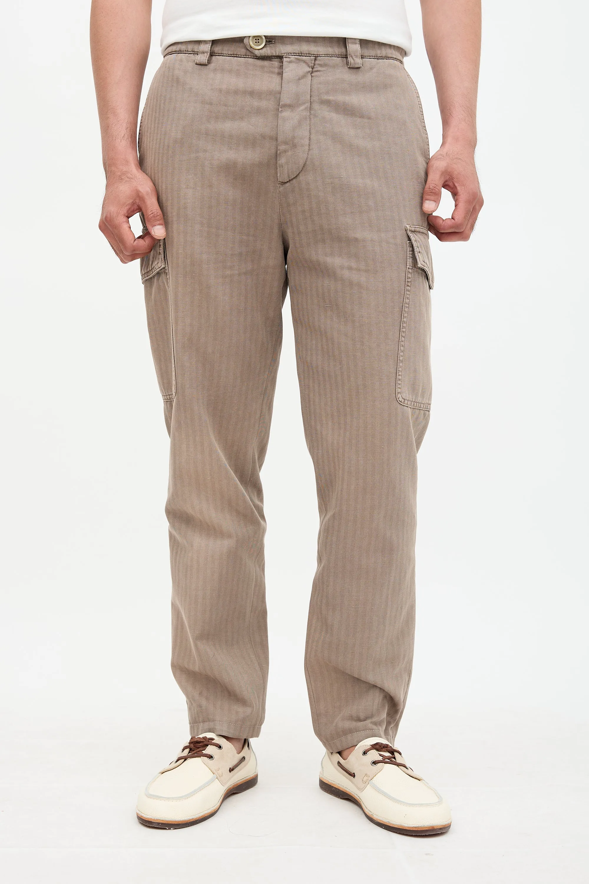Stripe Leisure Fit Trouser sold by VSP Consignment product image thumbnail 2