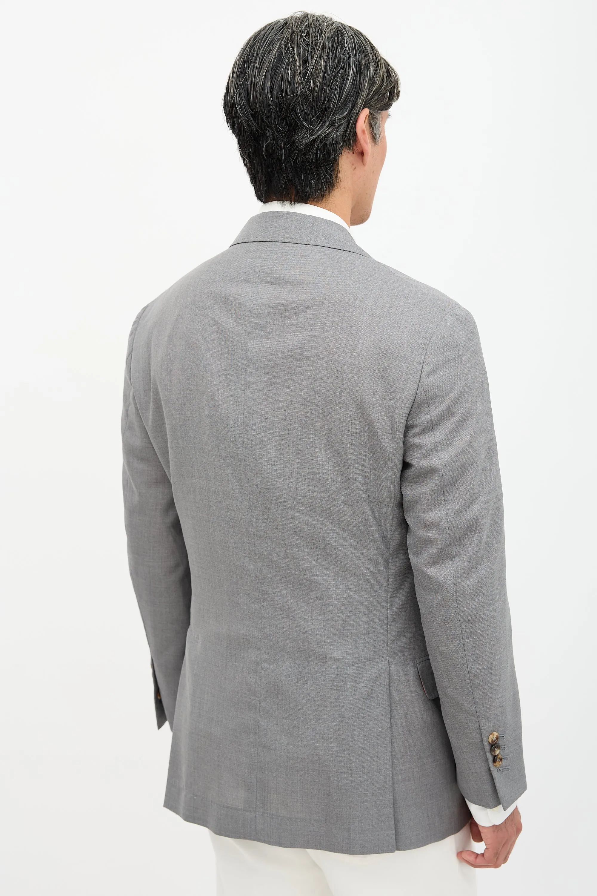 Wool & Silk Blazer sold by VSP Consignment product image thumbnail 5