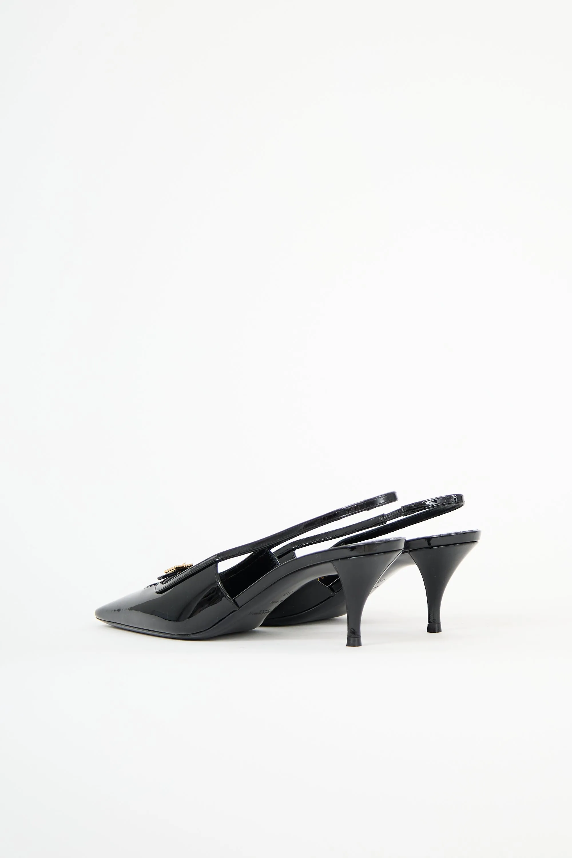 Patent Leather Blade Pump sold by VSP Consignment product image thumbnail 4