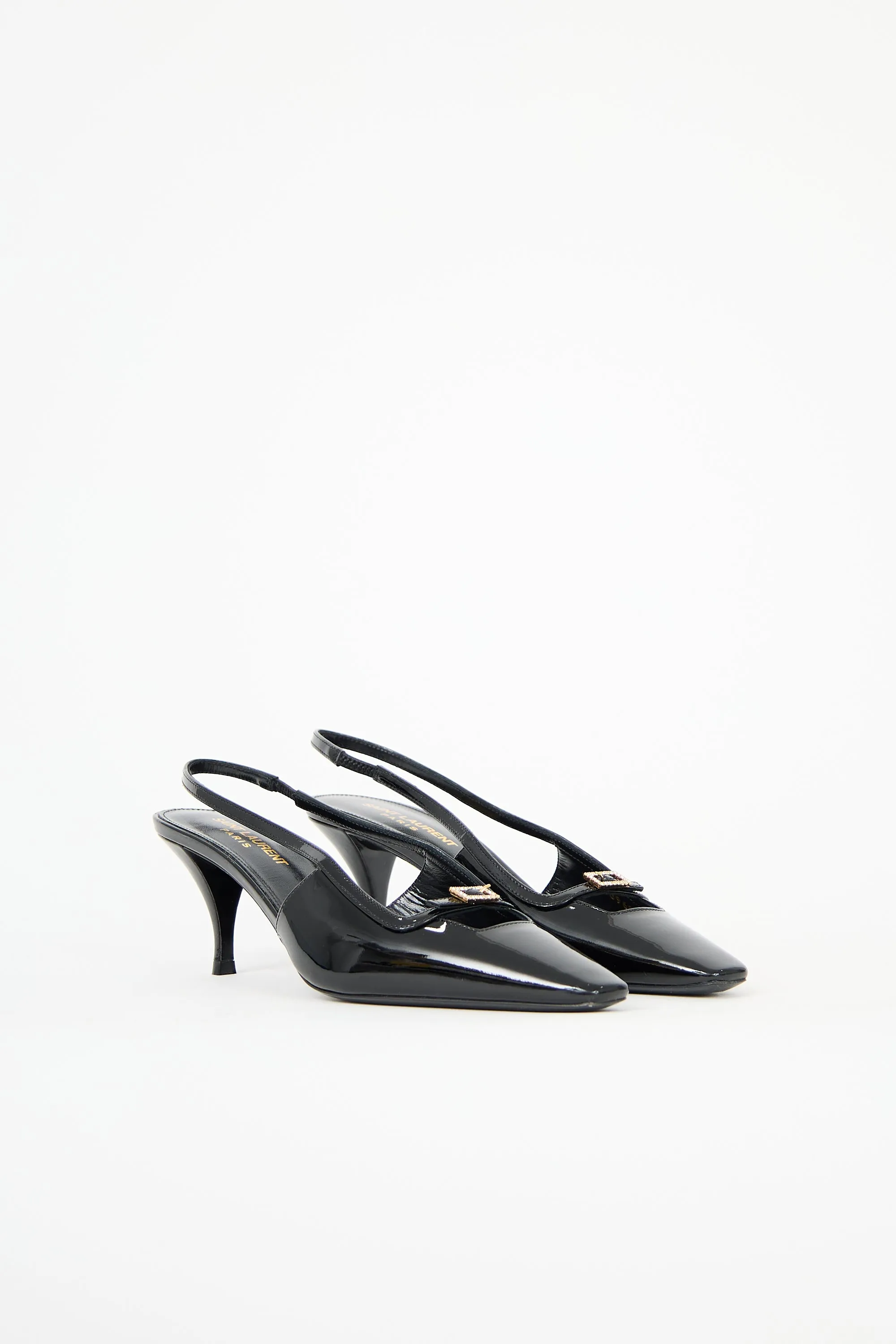 Patent Leather Blade Pump sold by VSP Consignment product image thumbnail 2