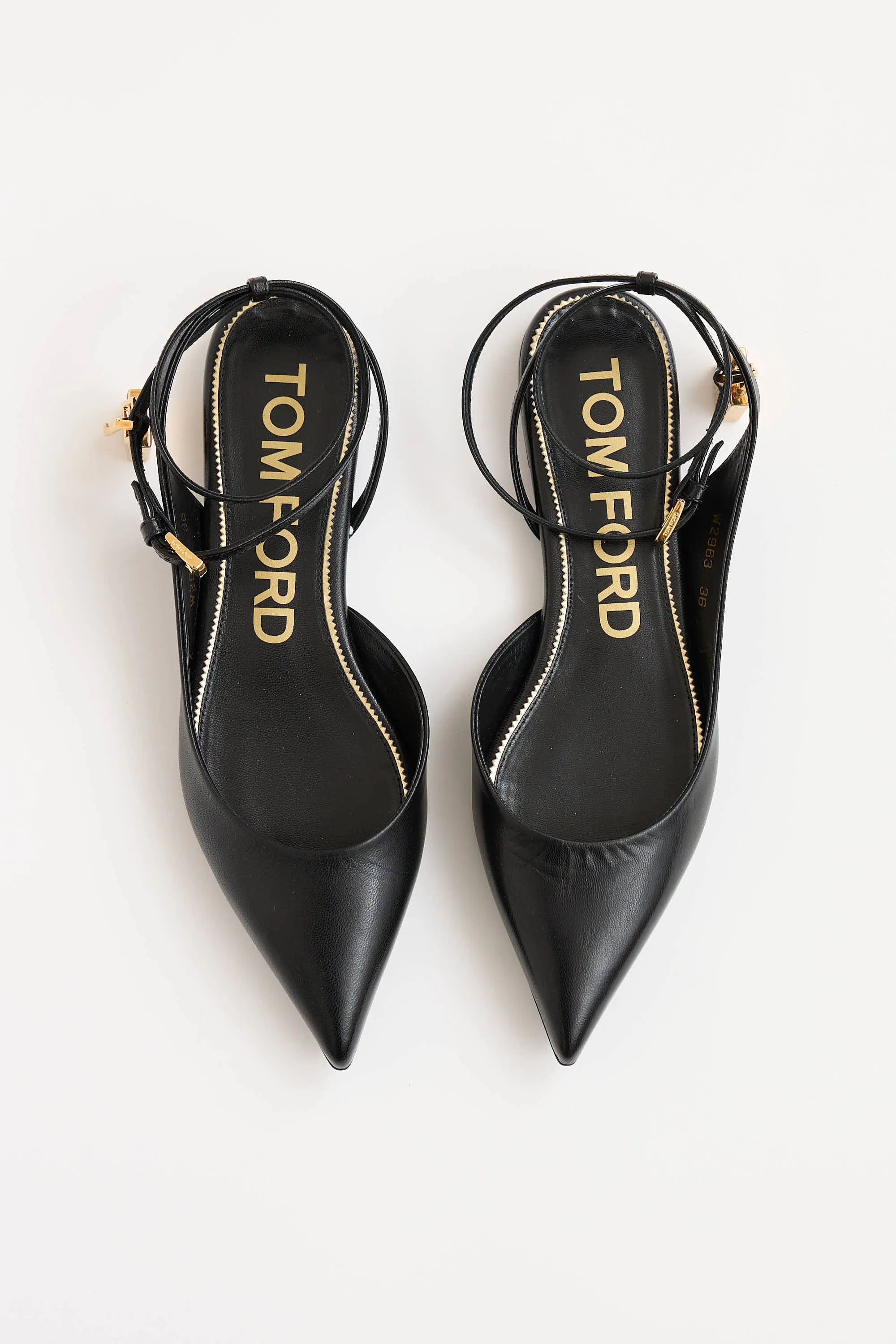 Padlock Slingback Flat sold by VSP Consignment product image thumbnail 2