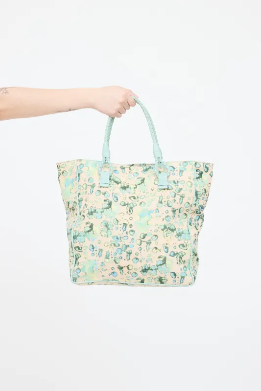 Printed Canvas Tote Bag sold by VSP Consignment
