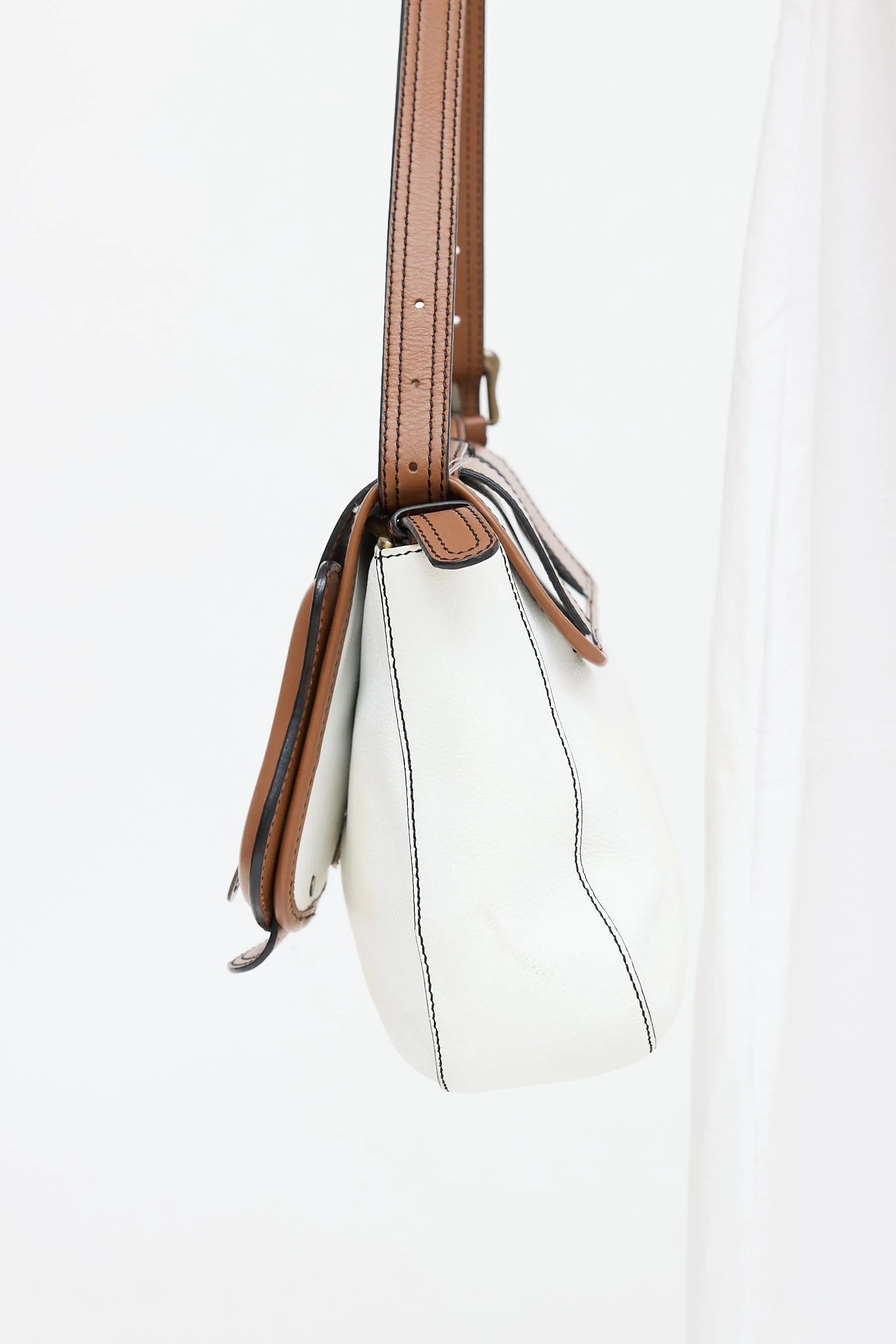 B Buckle Shoulder Bag sold by VSP Consignment product image thumbnail 3