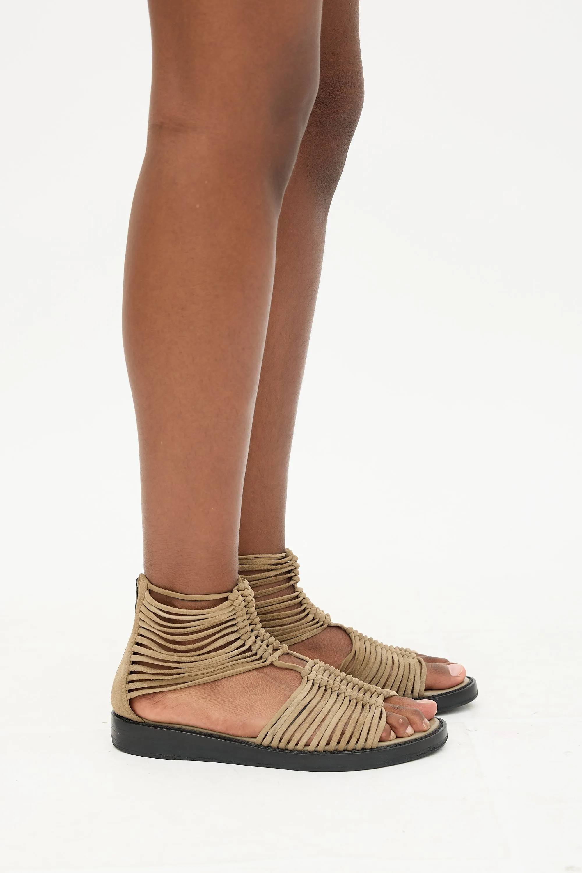 Suede Strappy Sandal sold by VSP Consignment product image thumbnail 2