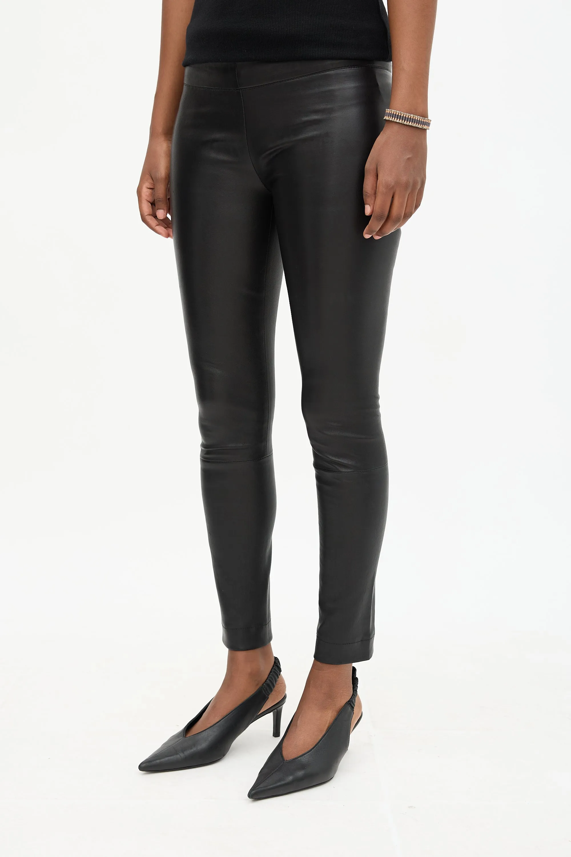 Moto Leather Leggings sold by VSP Consignment product image thumbnail 3