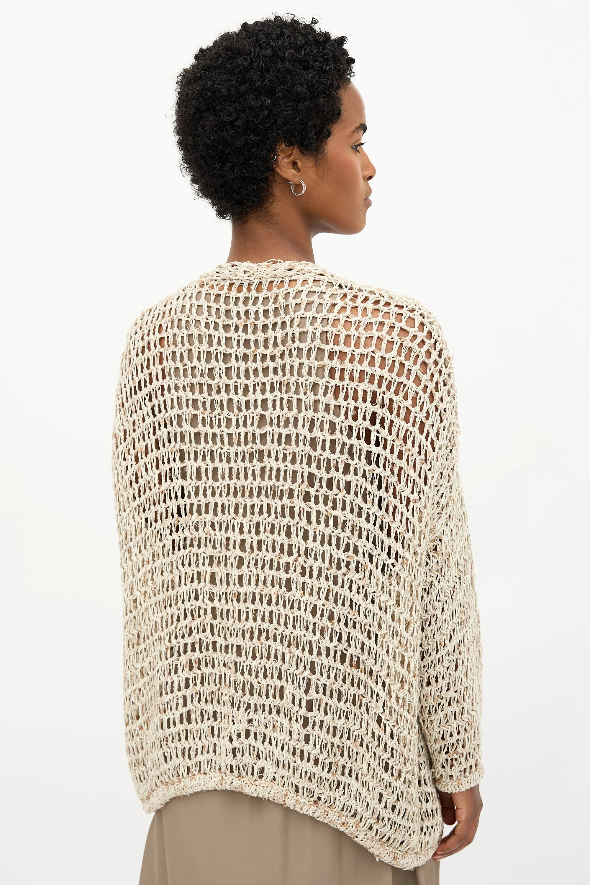 Crochet Sequin Cardigan sold by VSP Consignment product image thumbnail 5
