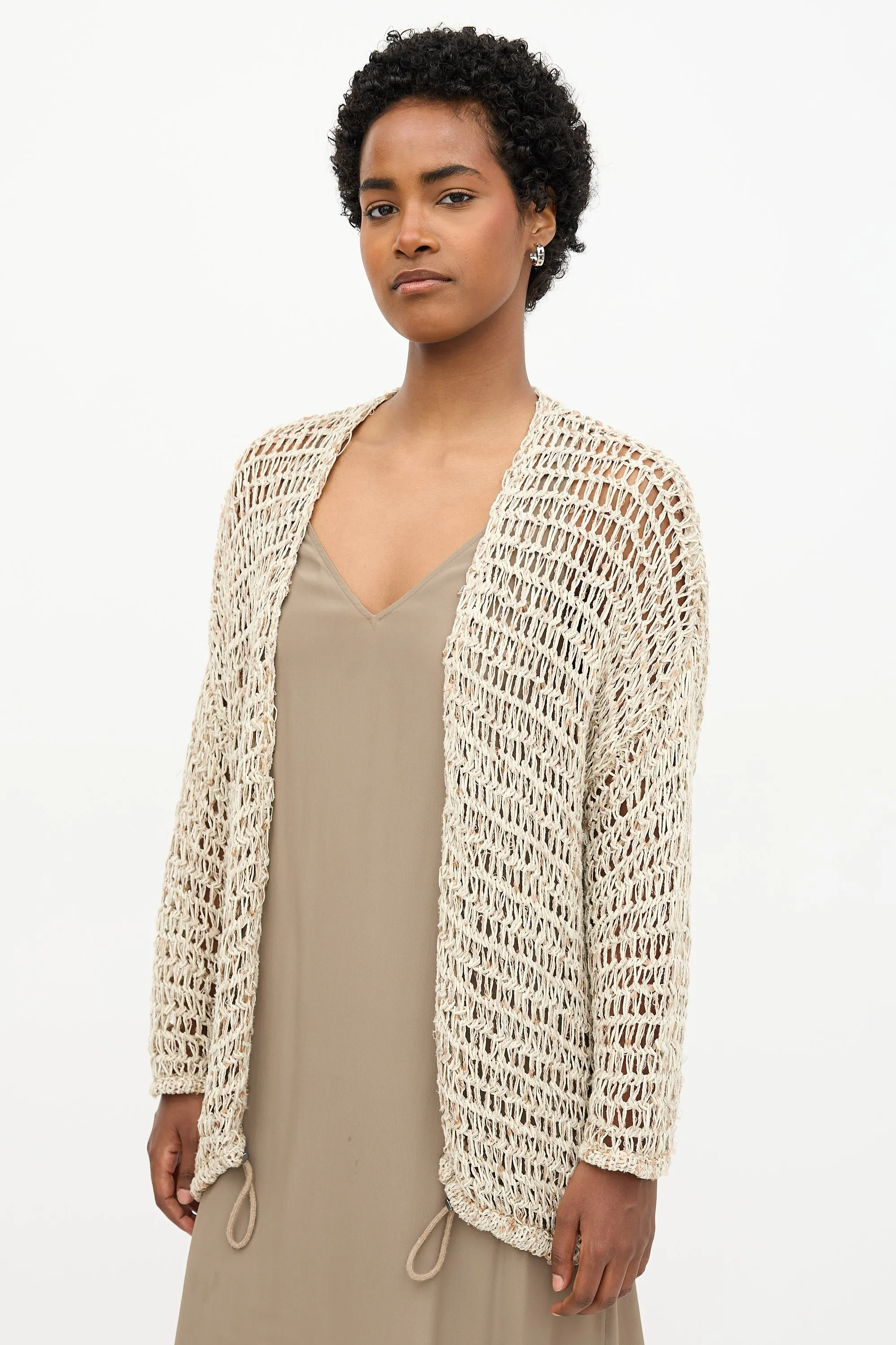 Crochet Sequin Cardigan sold by VSP Consignment product image thumbnail 3