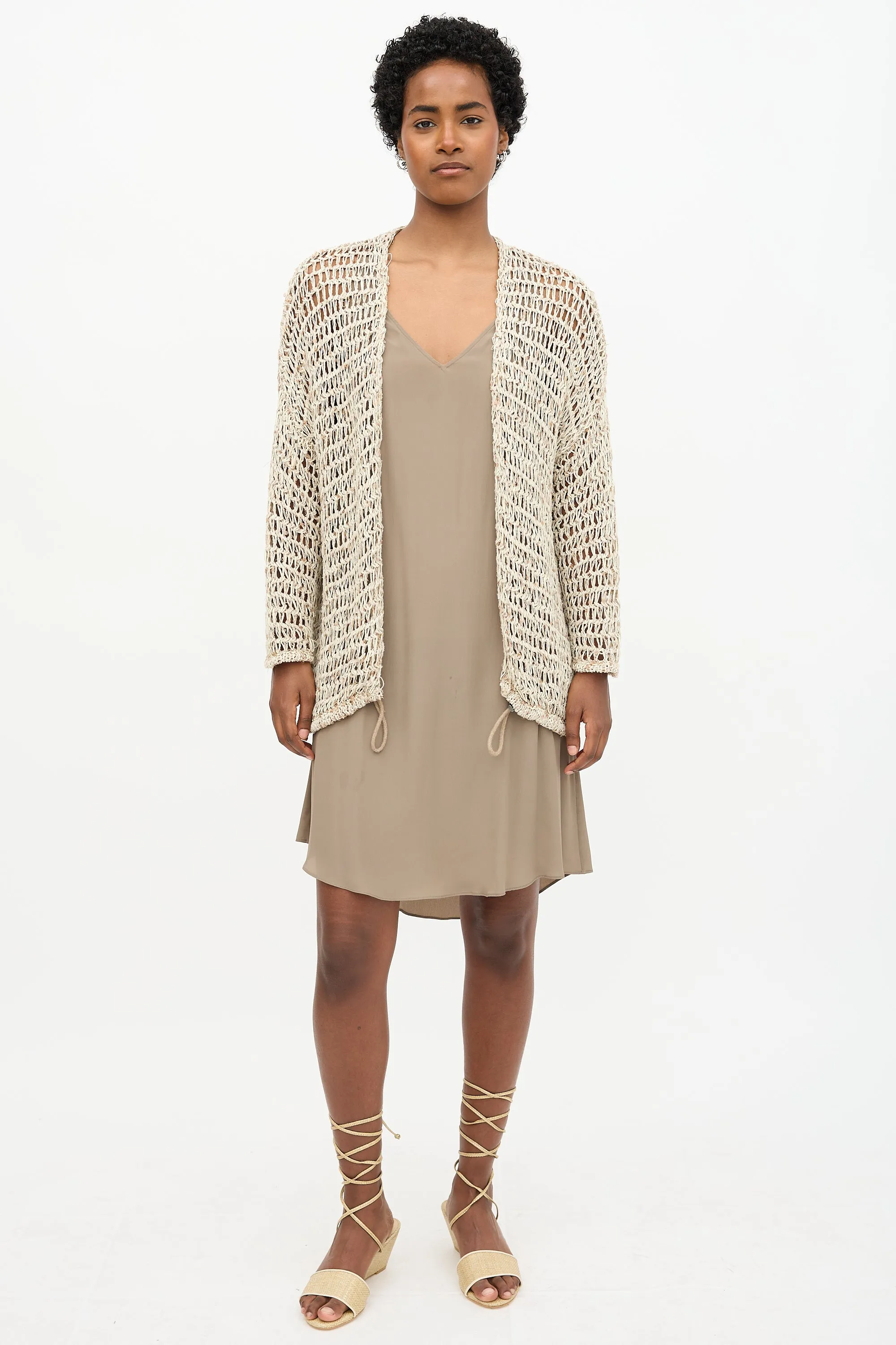 Crochet Sequin Cardigan sold by VSP Consignment product image thumbnail 2