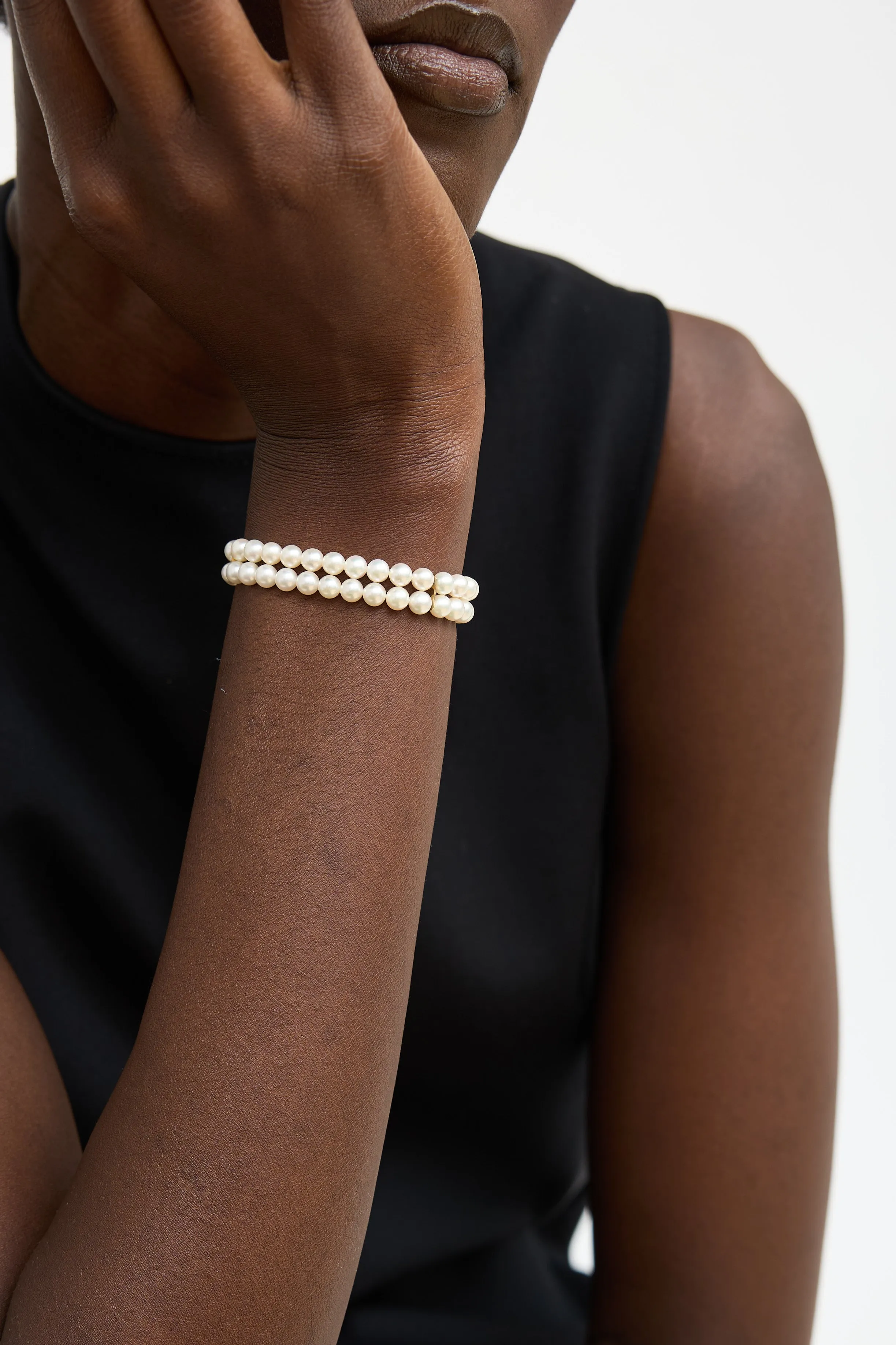 14K Akoya Pearl Strand Bracelet sold by VSP Consignment product image thumbnail 2