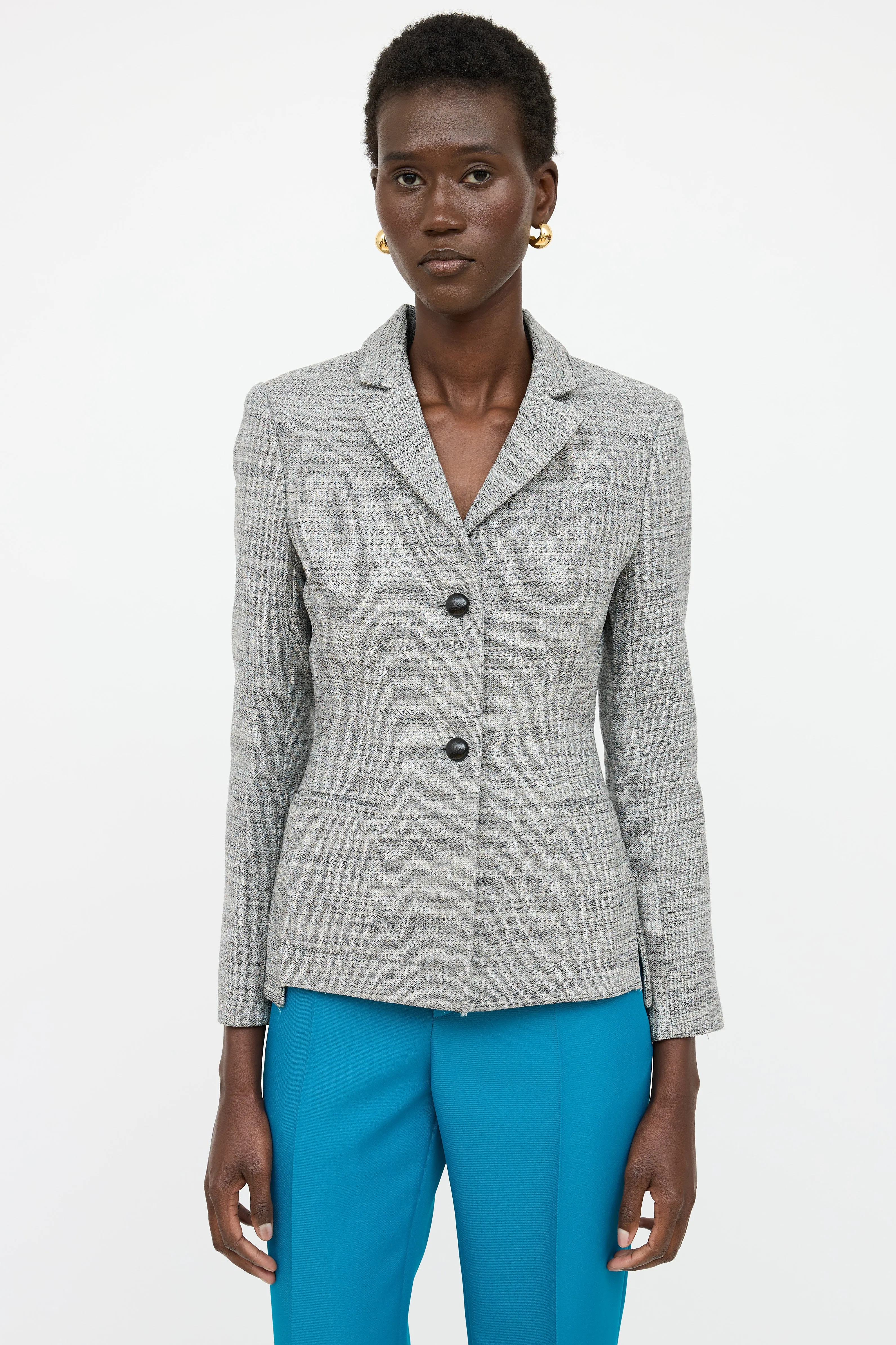 Wool Single Breasted Blazer sold by VSP Consignment